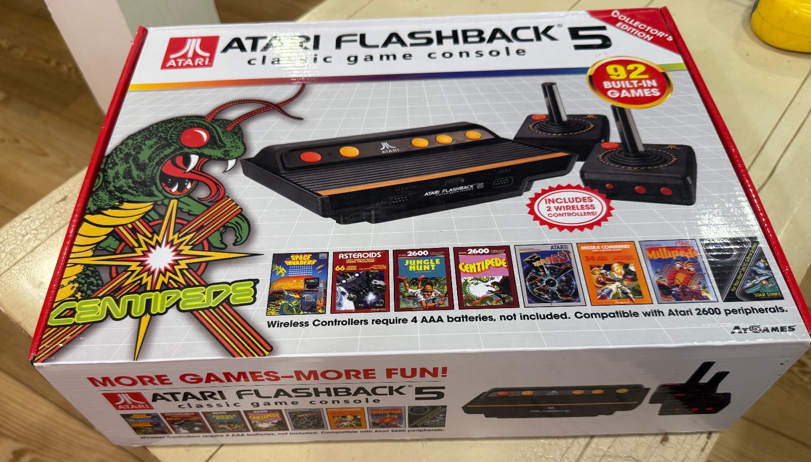 Atari Flashback 5 Classic Game Collector’s Edition Black Console