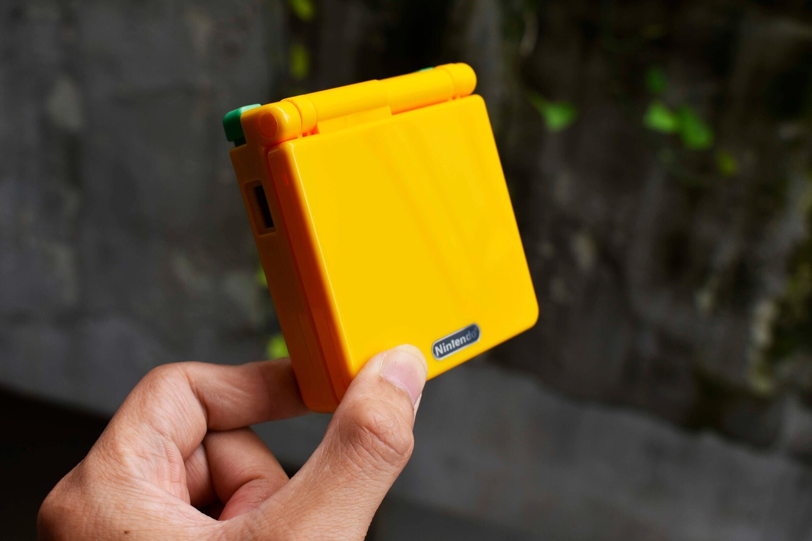 Backlit IPS LCD GBAsp Mod Nintendo Gameboy Advance SP Mirror Solid Yellow
