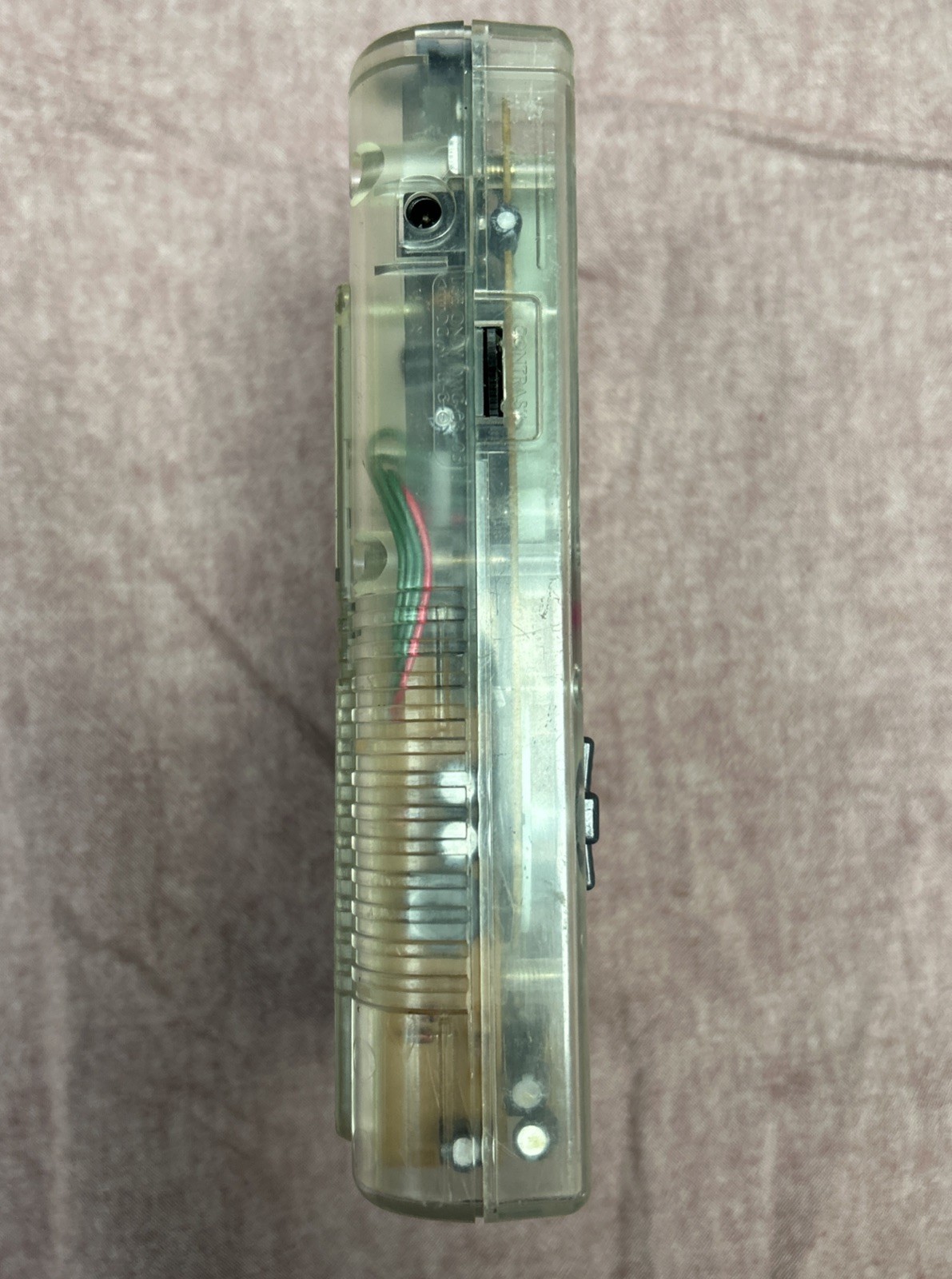 Nintendo Game Boy Original Clear Plastic Case, Tested.