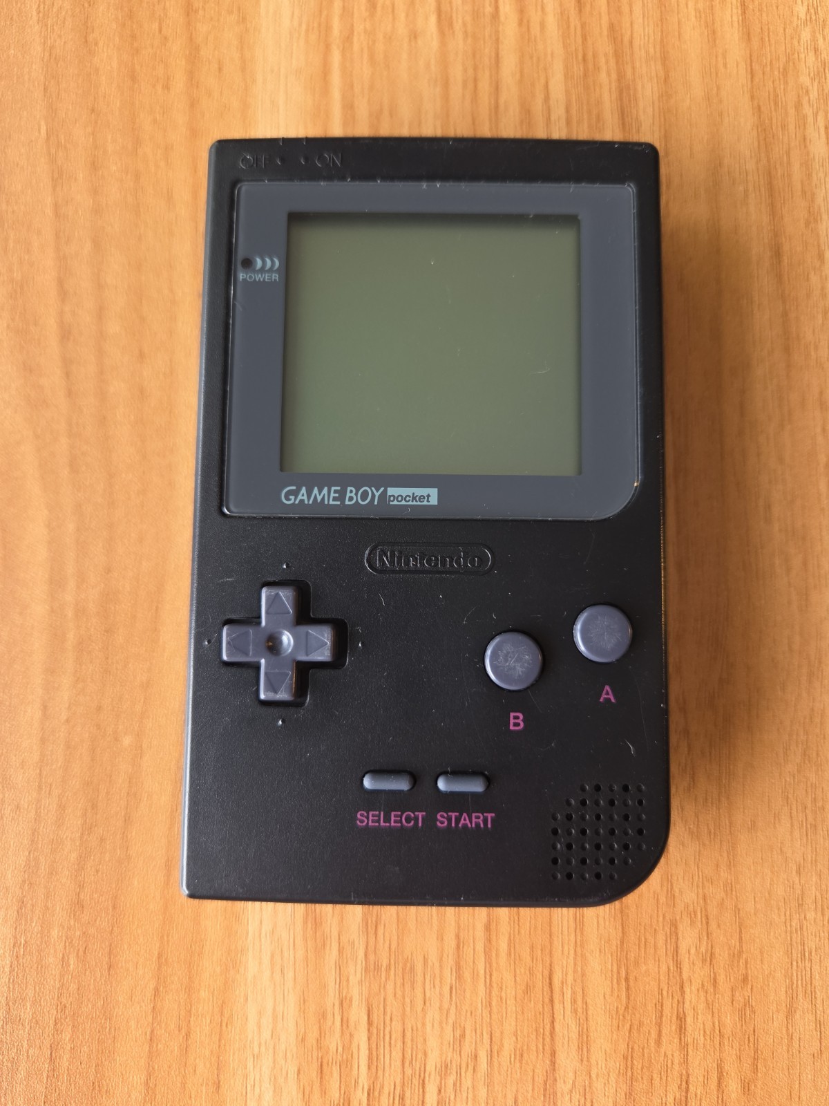Nintendo Gameboy Pocket MGB-001 Handheld Console Black – Restored – Tested