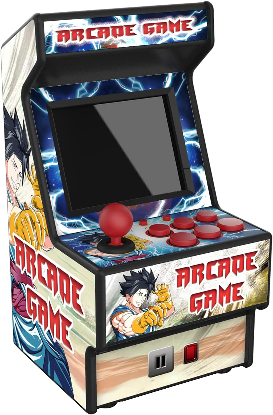 Mini Arcade Machine, Retro Gaming Console, Handheld Game Console with 156 Classi
