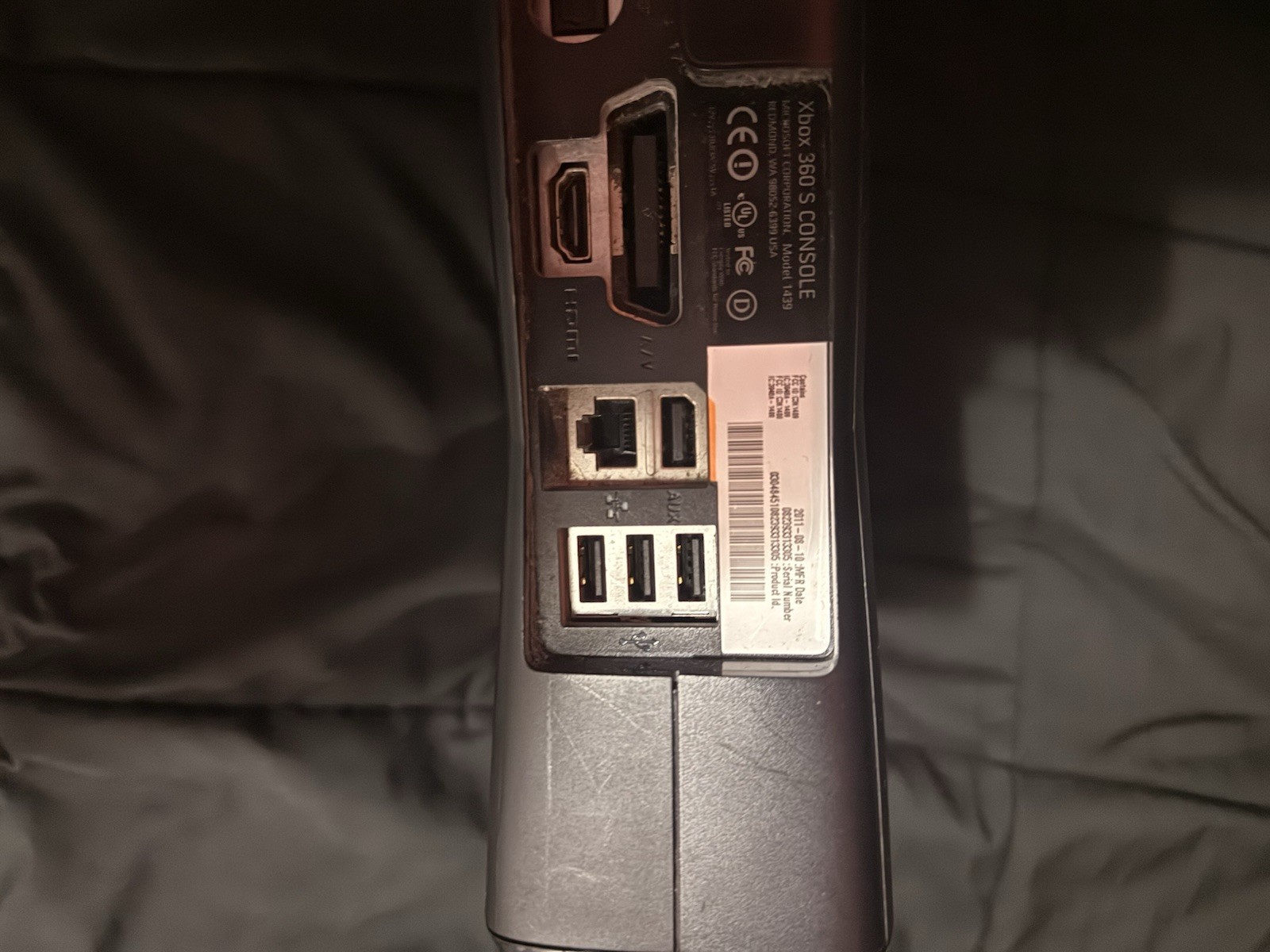 Microsoft Xbox 360 S Console **UNTESTED**