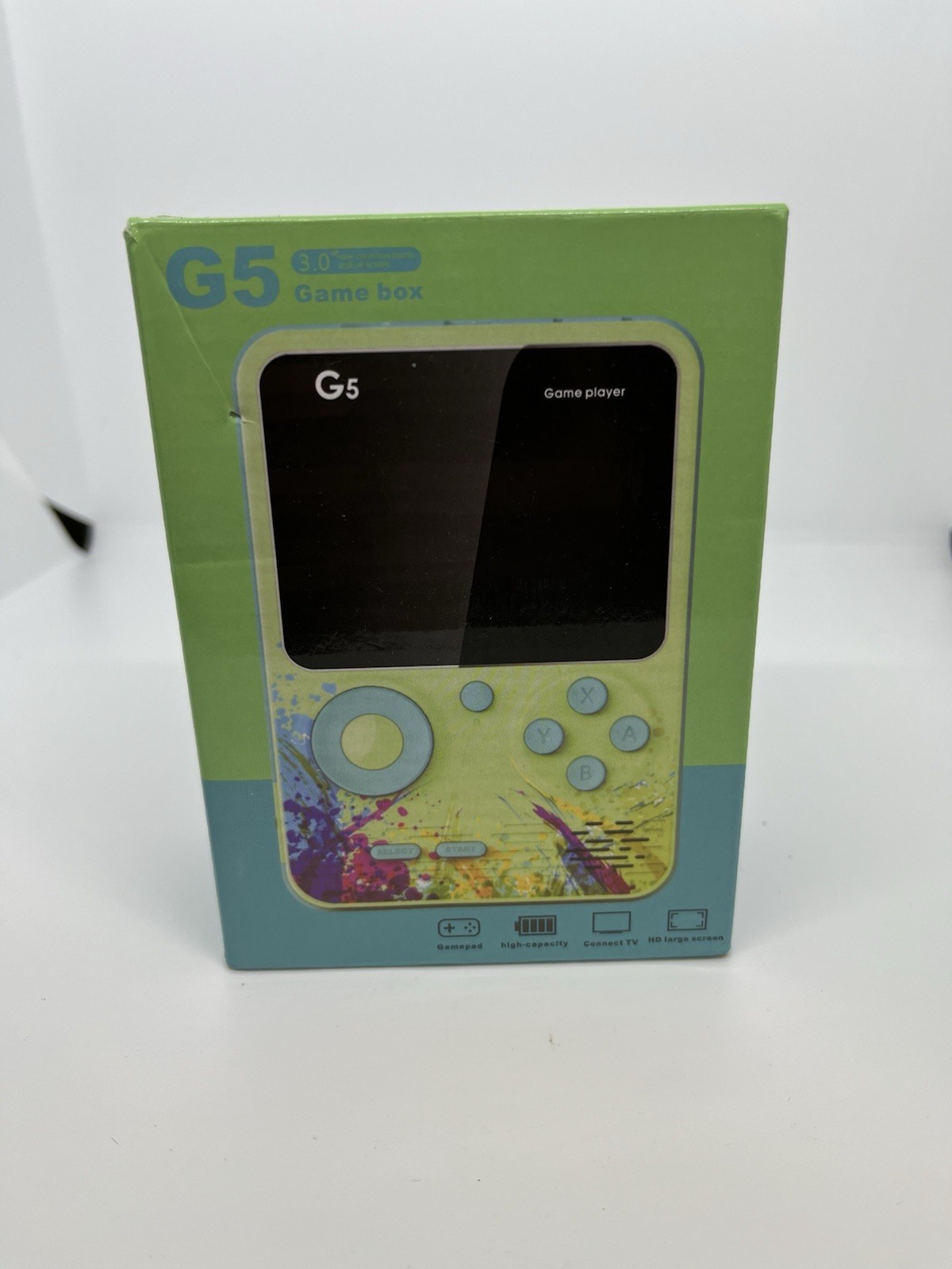 G5 Retro Handheld Game Console 3″ Screen 500 In 1 Classic Games Player Portable