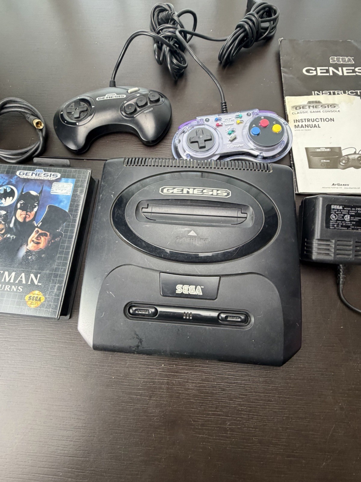 Sega Genesis Version 2 System Console with Batman Returns