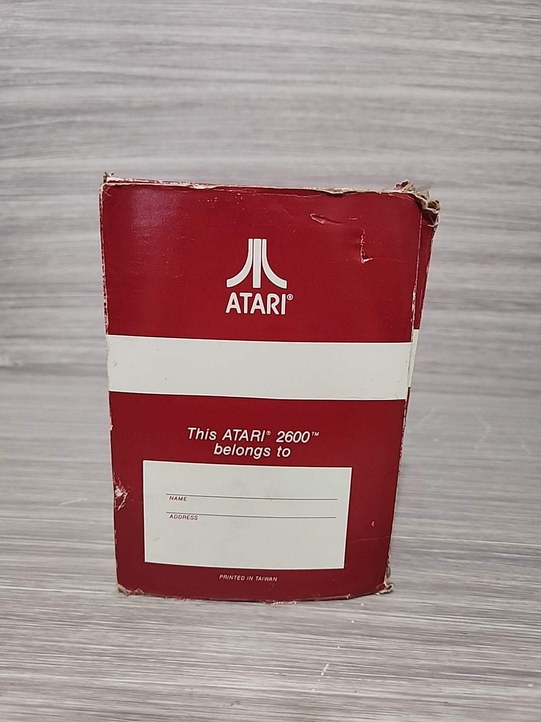 ATARI 2600 1987 Release Compact Junior Console system Original Box Tested