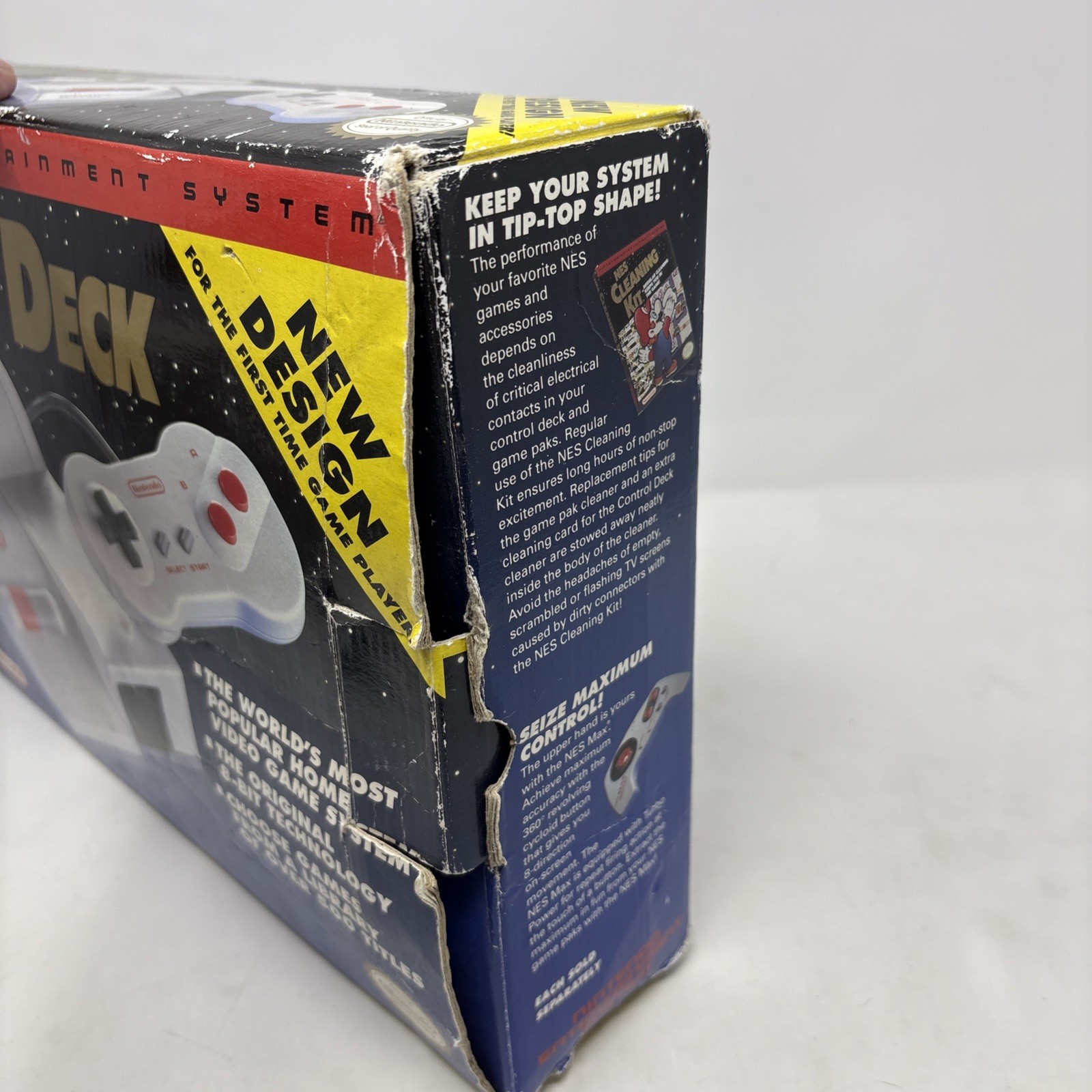 Nintendo NES Top Loader 101 Console System CIB Tested Control Deck Serial Number