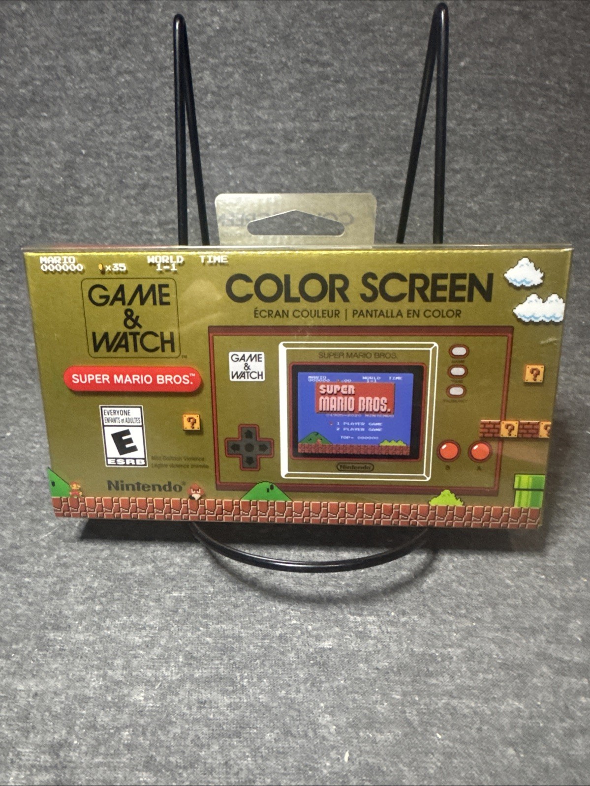 Nintendo Game & Watch: Super Mario Bros. Handheld Console New 4