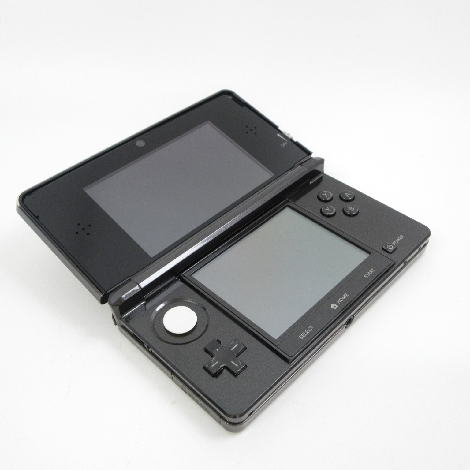 【Very Good】Nintendo 3DS Cosmo Black Console ONLY Japanese Edition #DEN08/0721/04