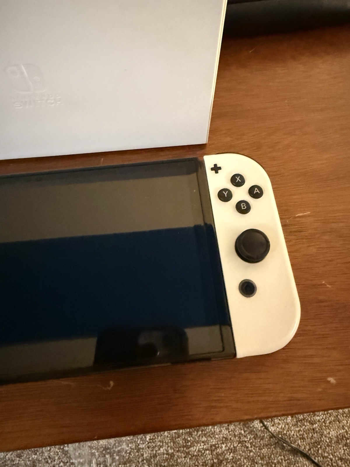 Nintendo Switch OLED Model White Handheld Console 64GB Wi-Fi USB-C & Accessories
