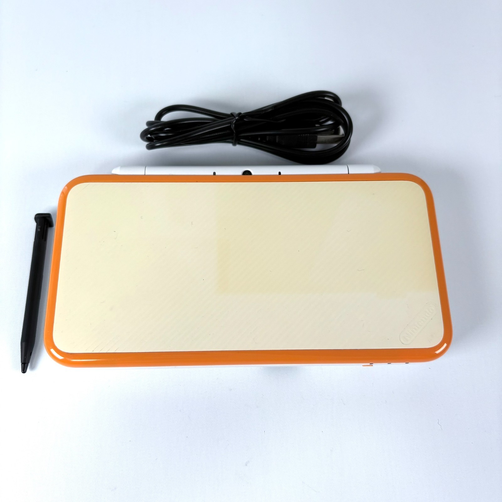 new Nintendo 2DS XL LL Console White Orange NTSC-J Japan Console