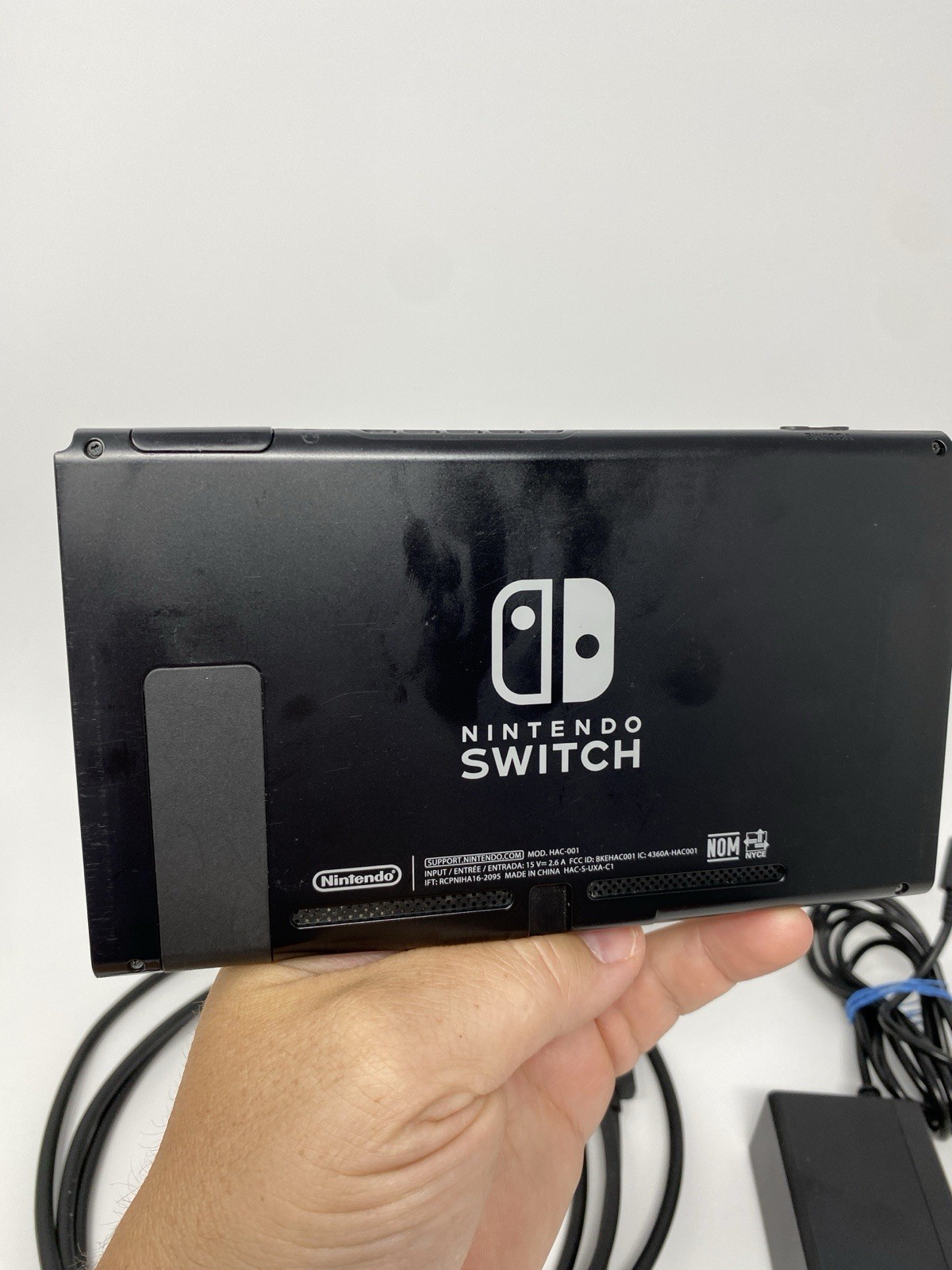 Nintendo Switch Dock and Console, No Joy Cons Tested Authentic Power And HDMI