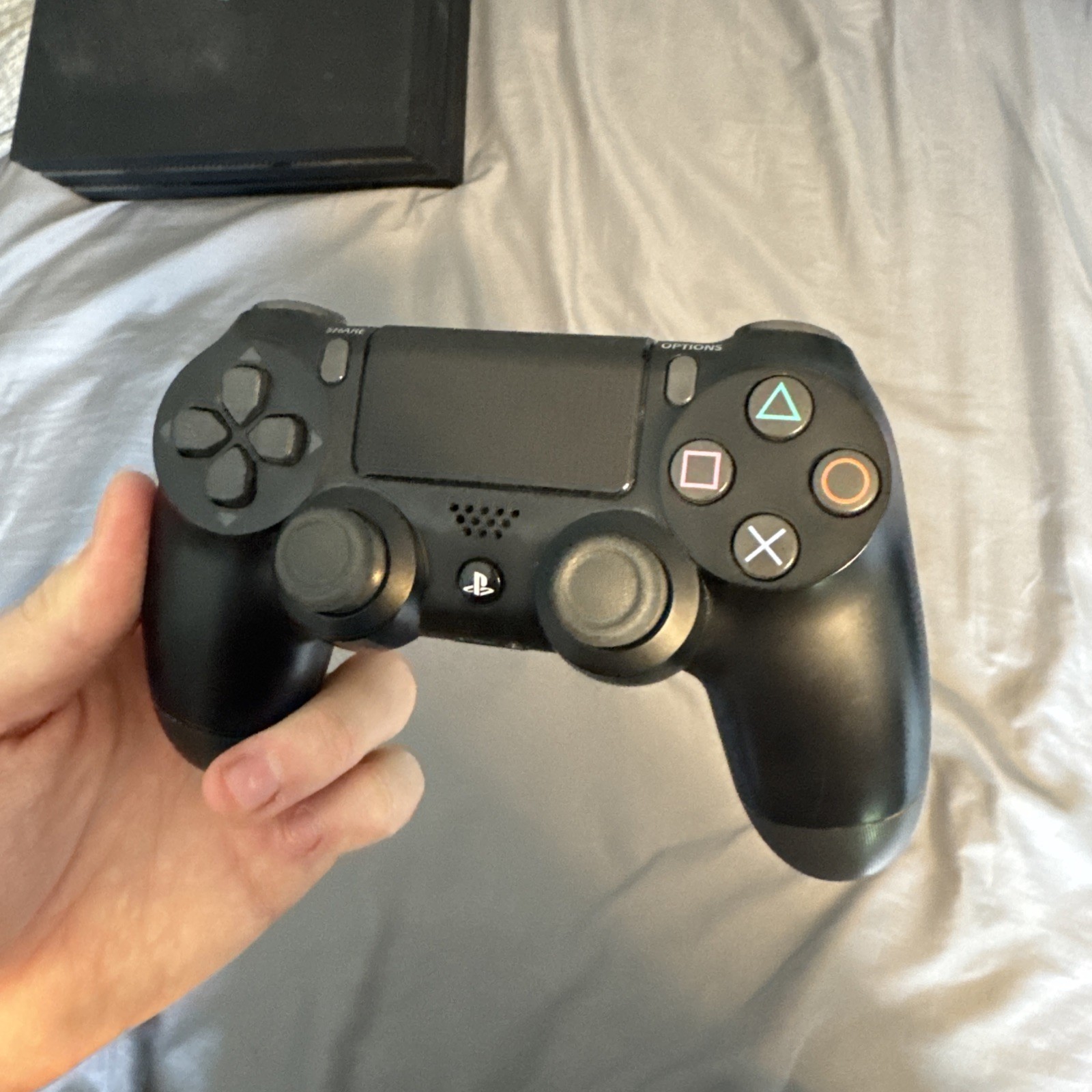PlayStation 4 Pro 1TB Console w/ Cables, Cords, 2 Controllers (Firmware 9.04)