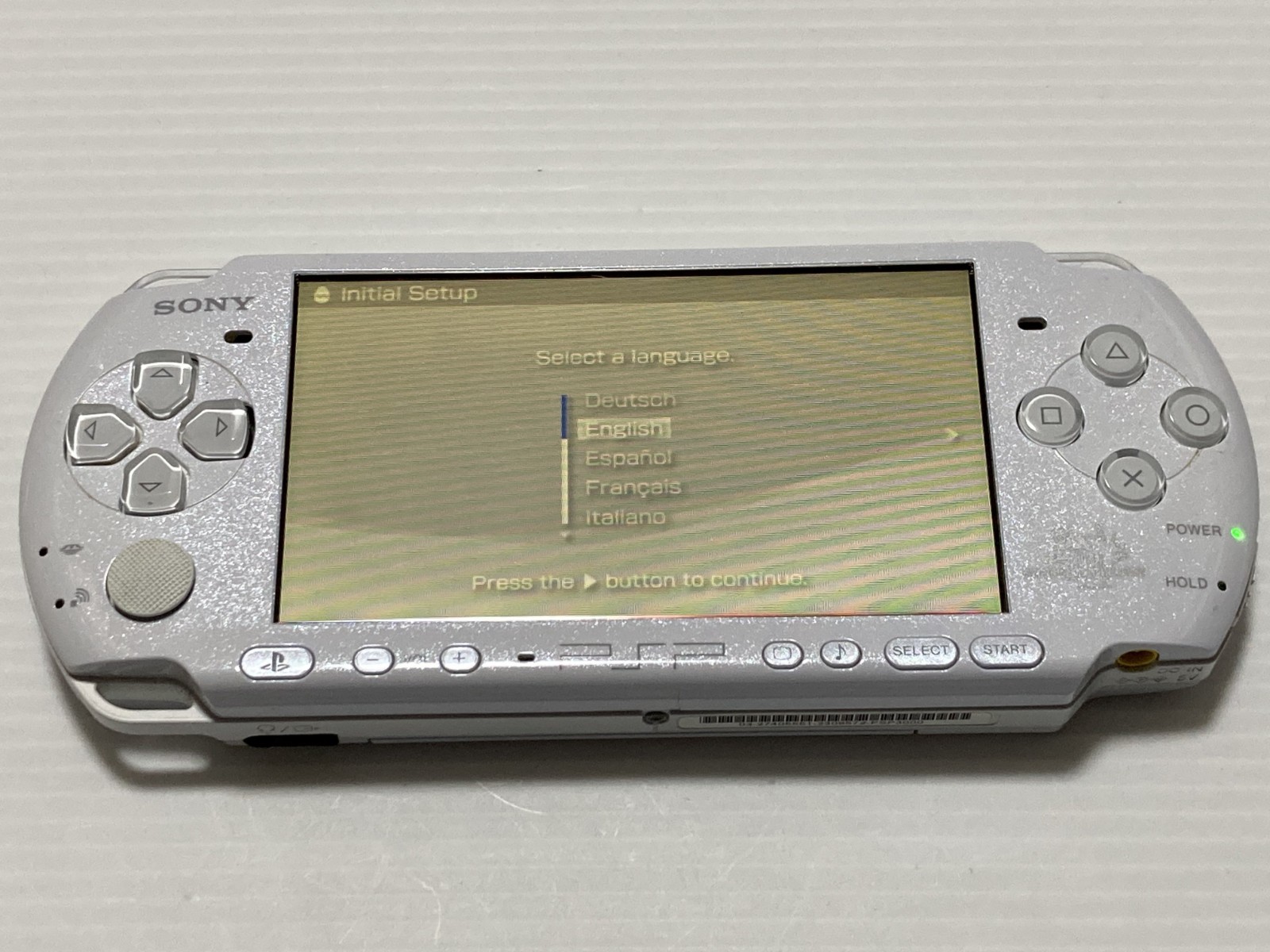 SONY PSP 3000 Dissidia Final Fantasy FF20th Anniversary w/Charger Battery 4GB
