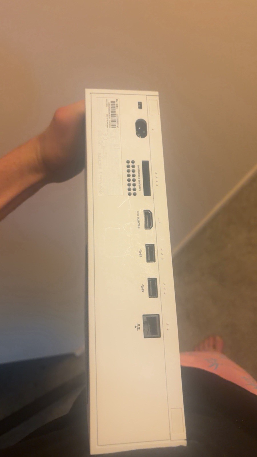 Microsoft Xbox One S 1TB White Console MPN 1681 4K UHD Wi-Fi Region Free