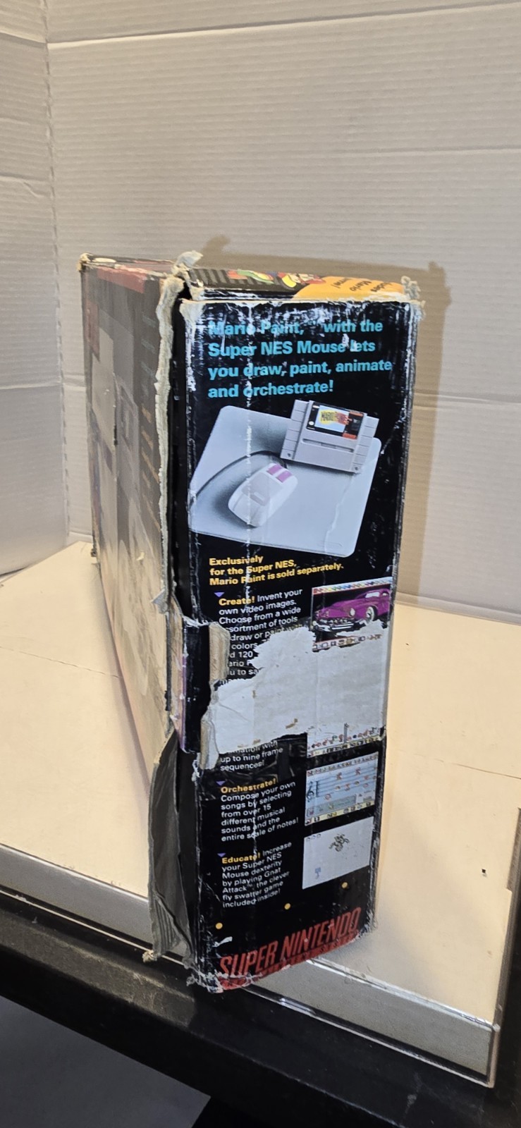 Super Nintendo SNES Console Super Set in Box Mario All-Stars Bonus