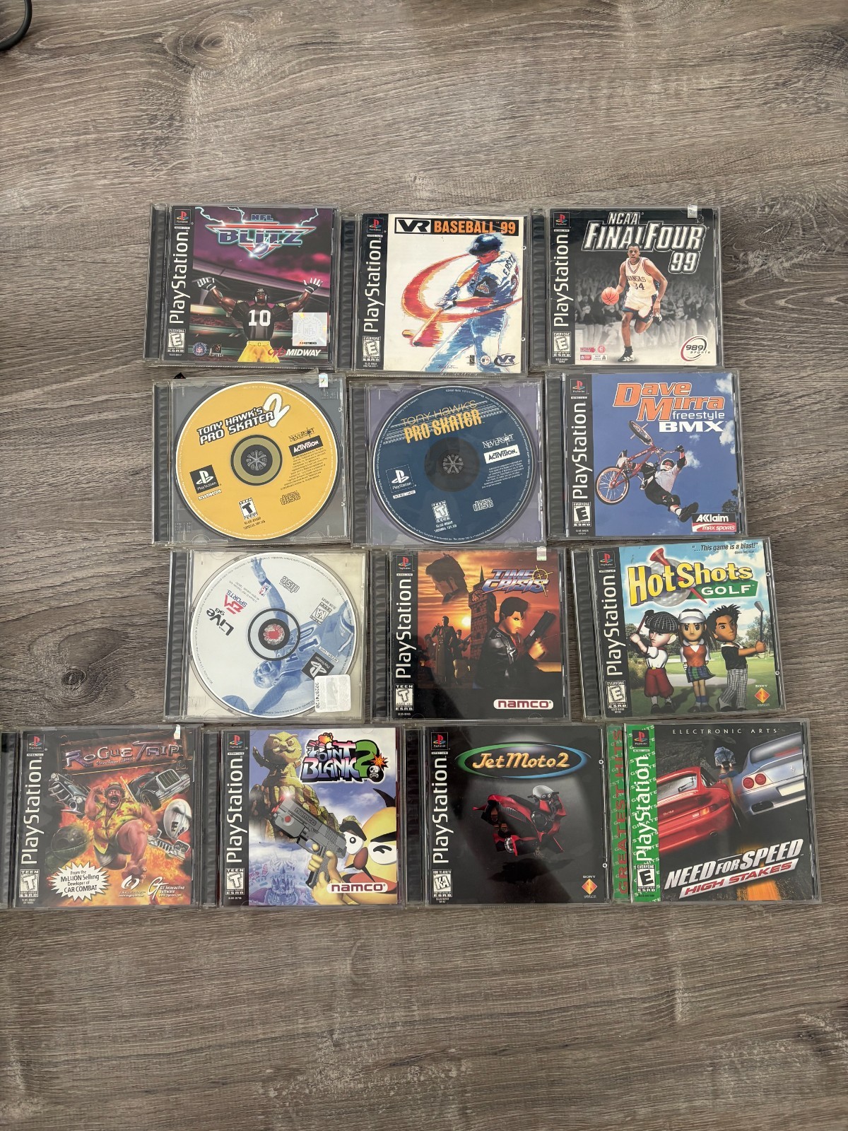 PlayStation 1 PS1 Console, Controller, and Games Bundle – Tony Hawk and more