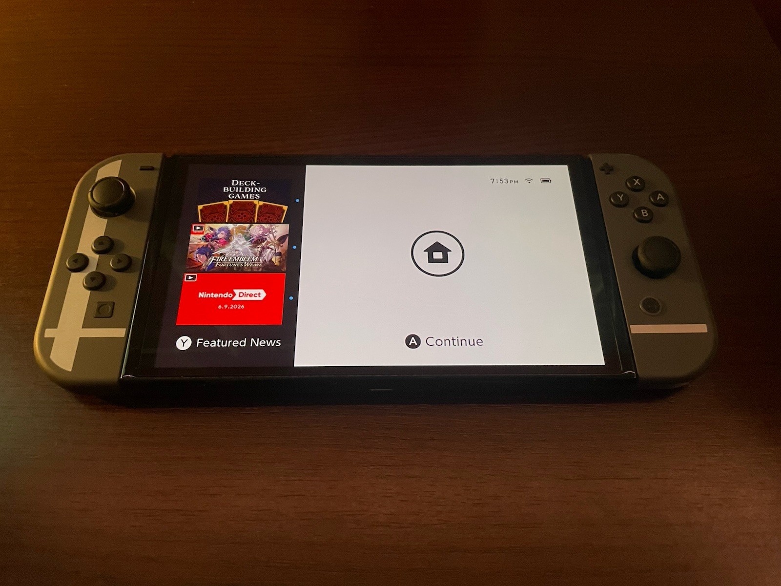 Nintendo Switch OLED System Super Smash Bros Edition 64 GB + 128 GB Sd Card