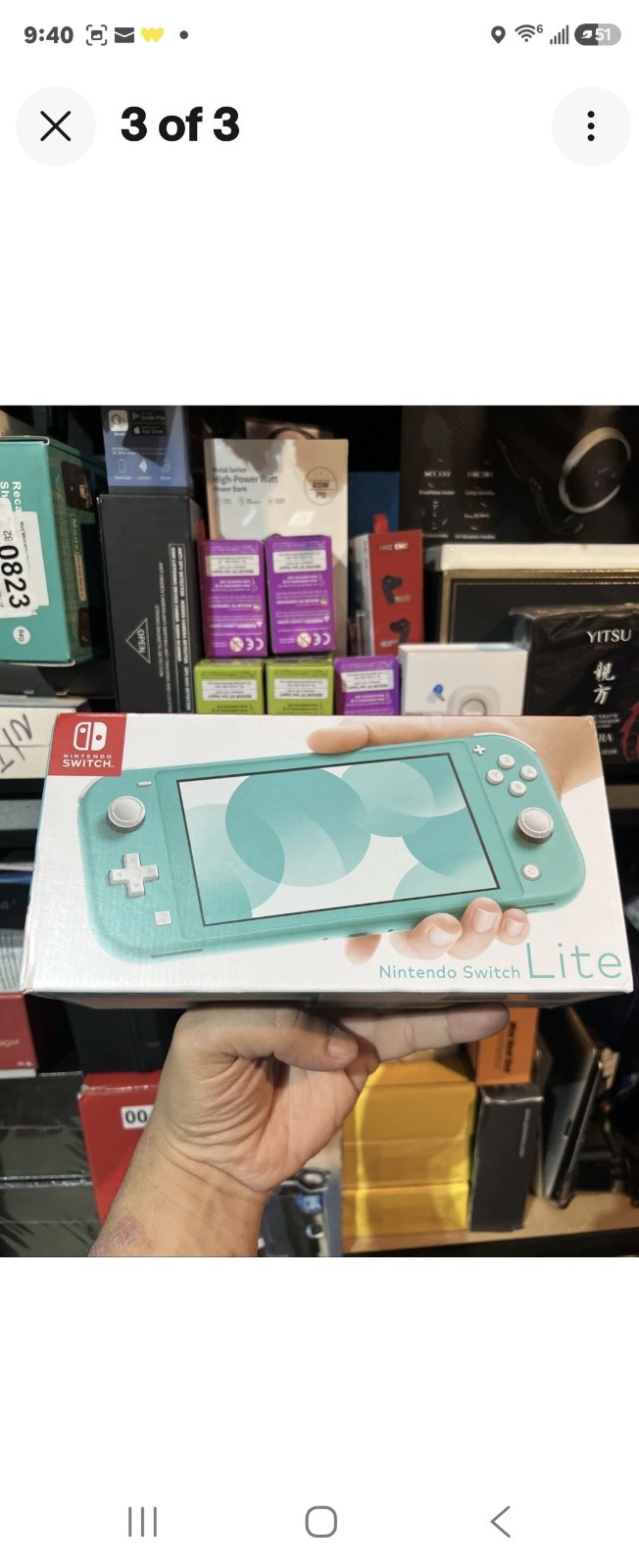 Nintendo Switch Lite Handheld Console – Turquoise