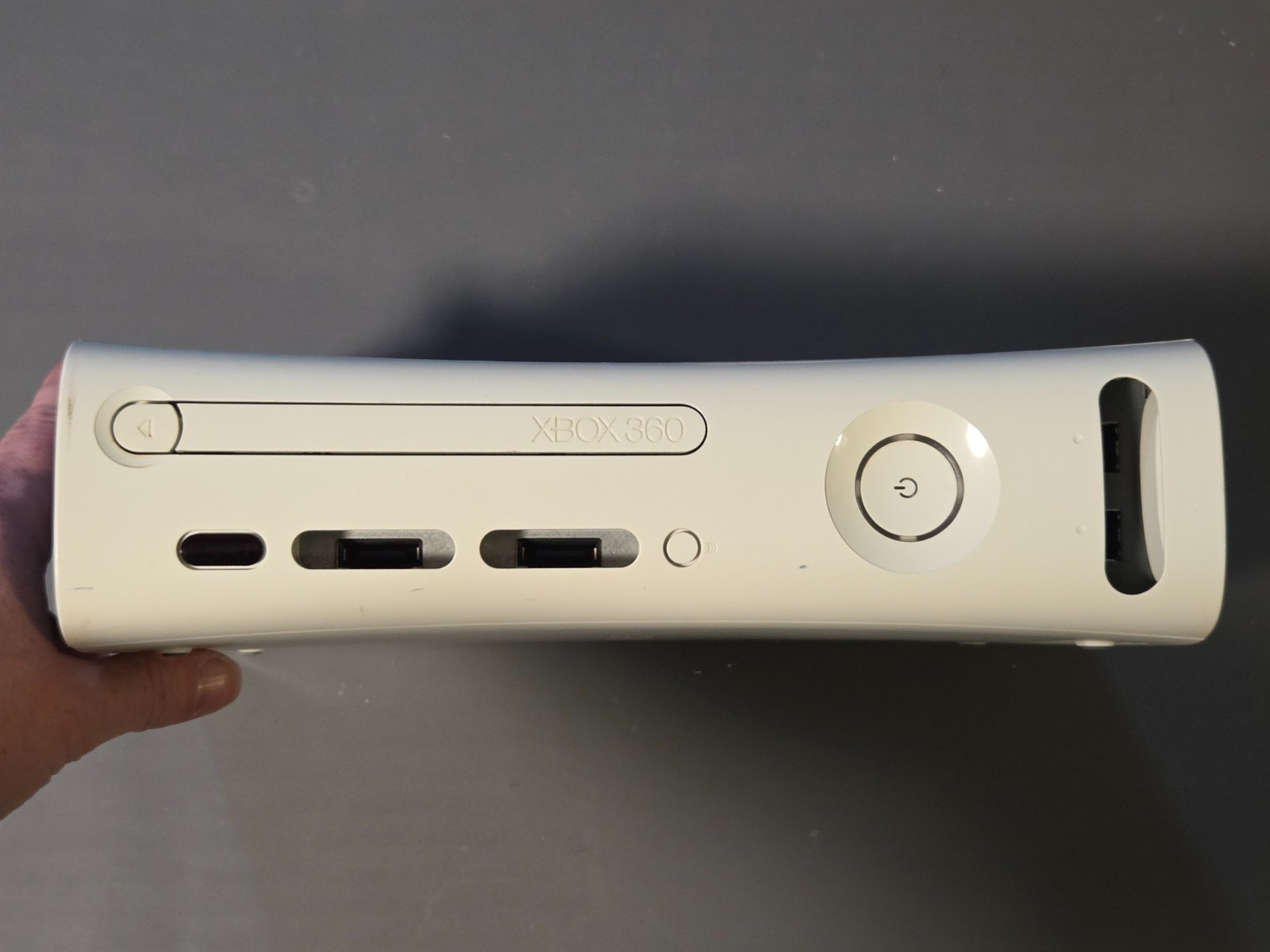 Retro Microsoft Xbox 360 120GB Gaming Console – Matte White – Tested & Works