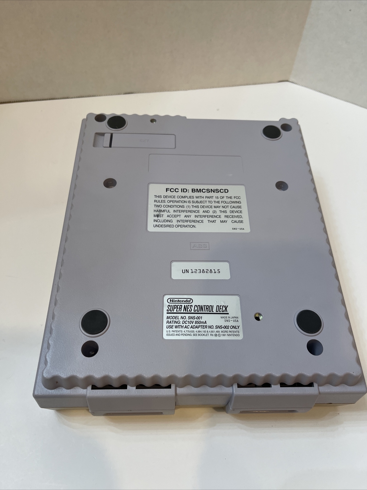Super Nintendo Entertainment System Console only (For Parts/Repair)