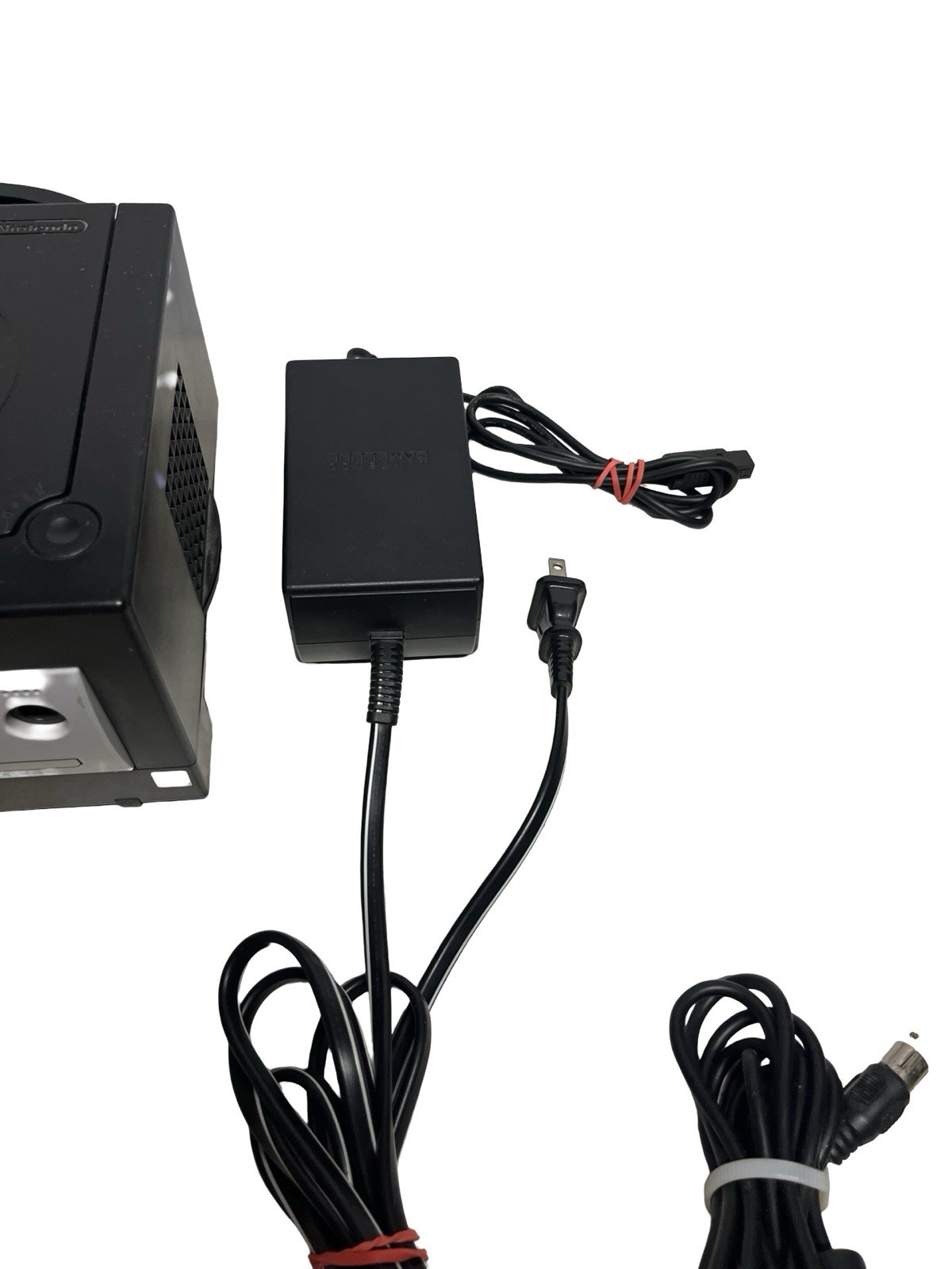 Nintendo GameCube Console DOL-101(USA) OEM Controller & Power Cord Black