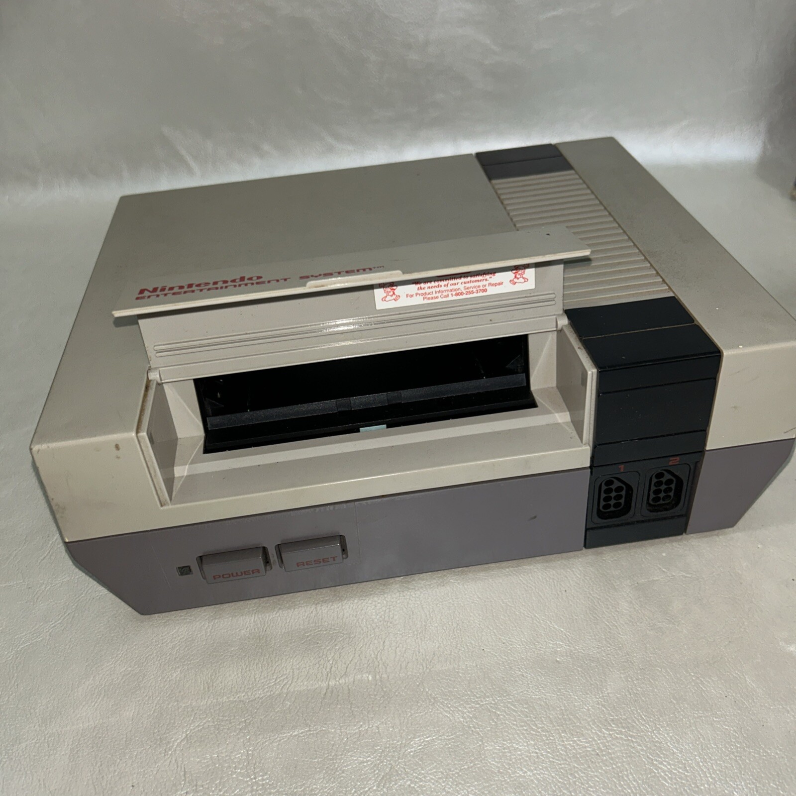 NES Nintendo Action Set Box AS SHOWN DAMAGED BOX!!!