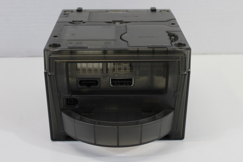 Nintendo Gamecube Console Clear Transparent Black & AC NTSC-U/C DOL-001 GC RGB