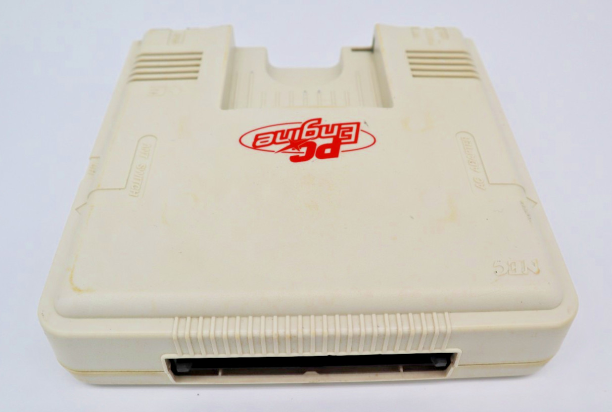 NEC PC Engine Gaming Console only PI-TG001- White Tested Working