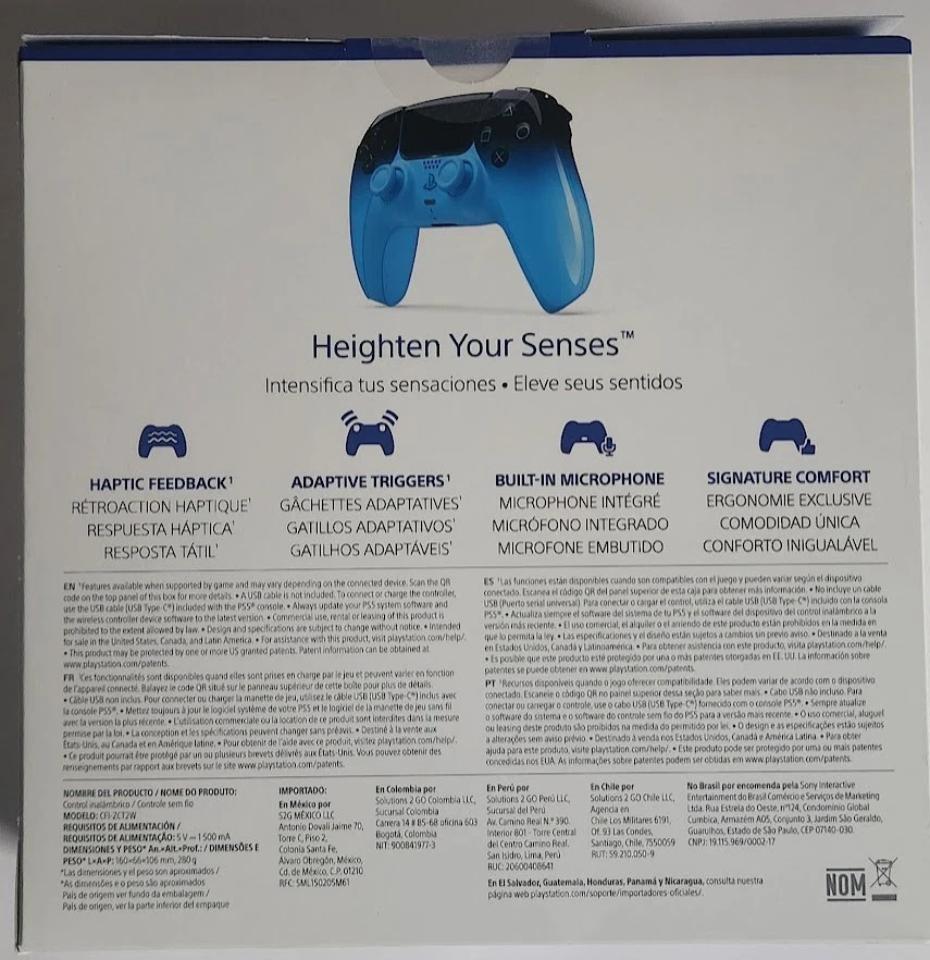 DualSense Wireless Controller [Techno Red] + [Remix Green] + [Rhythm Blue] PS5