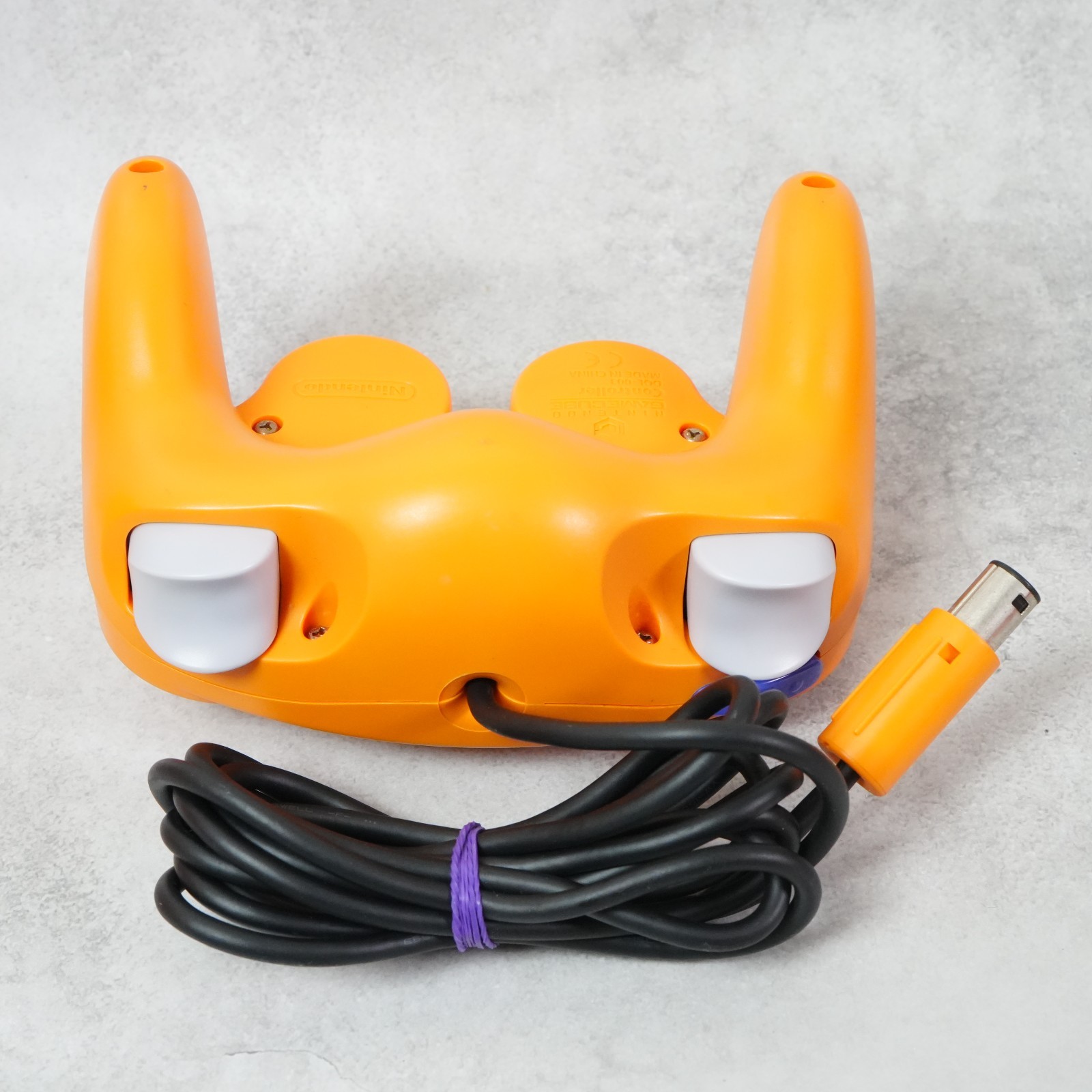 Nintendo GameCube Spice Orange NTSC U-C/J Region Switch Mod w/Gameboy Player