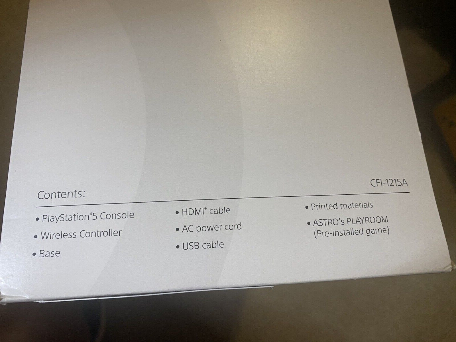 Sony PS5 Blu-Ray Edition Console – White ADULT OWNED EUC 10/10