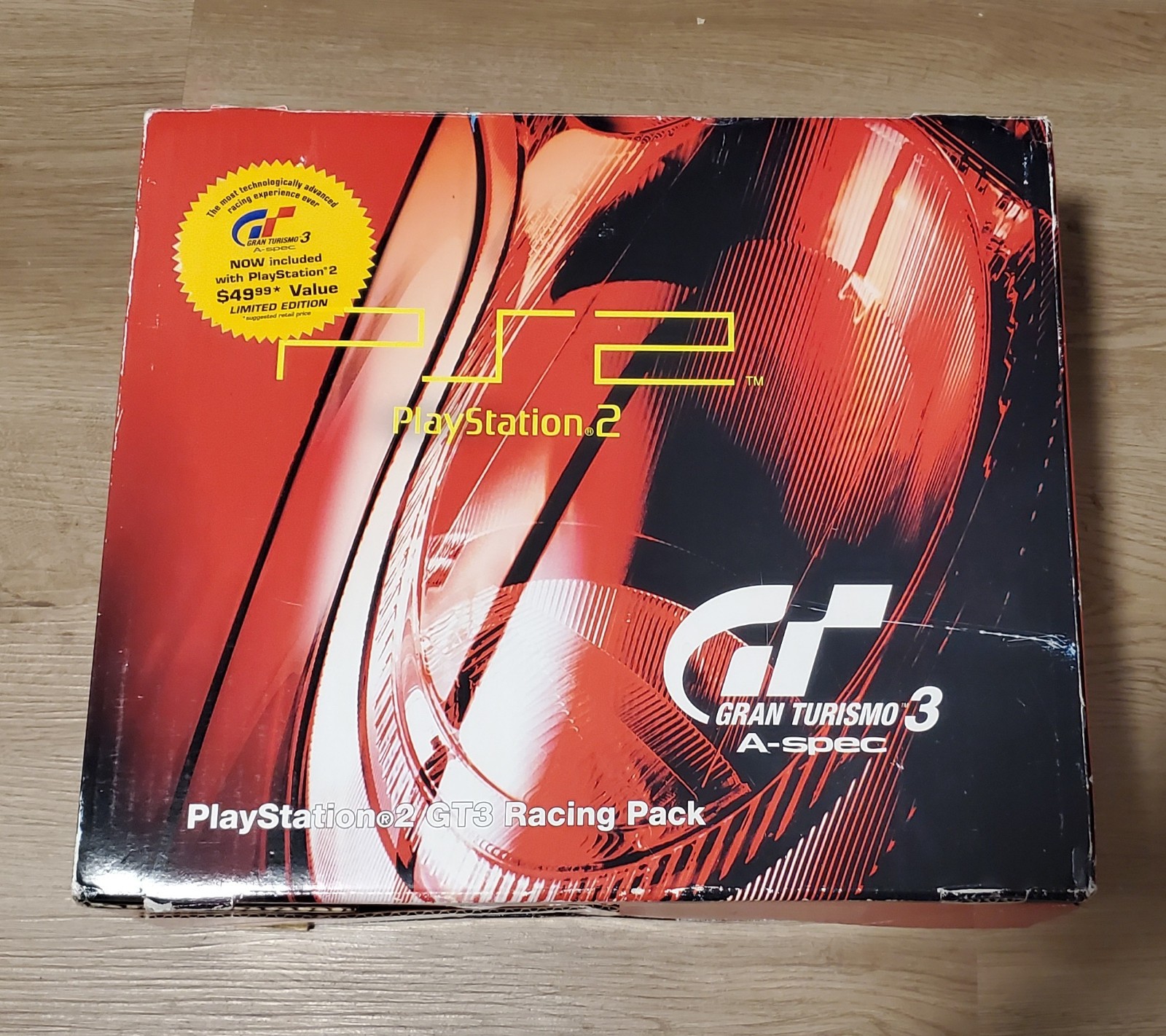 Sony PlayStation 2 Gran Turismo 3 A-Spec RARE Console System Box – BOX ONLY