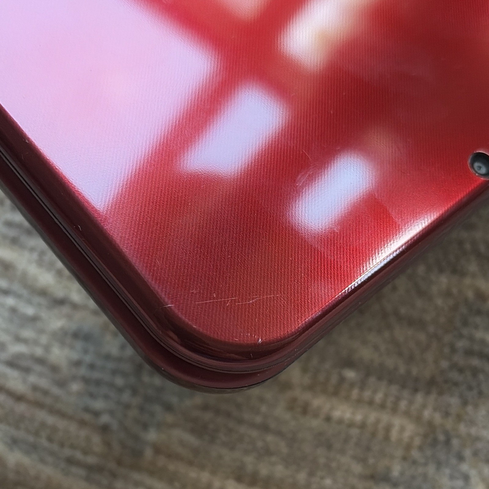 Nintendo 3DS XL SPR-001 Metallic Red 3D Capable 4GB Region Free