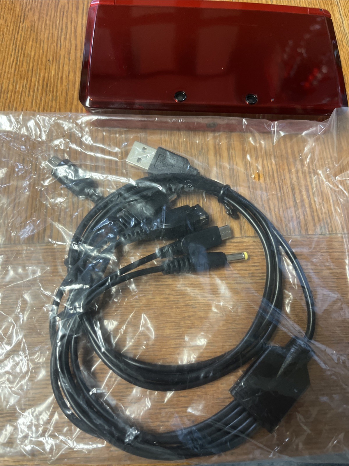 Old Nintendo 3DS Handheld System – Flame Red (Read Description) Tested & Working
