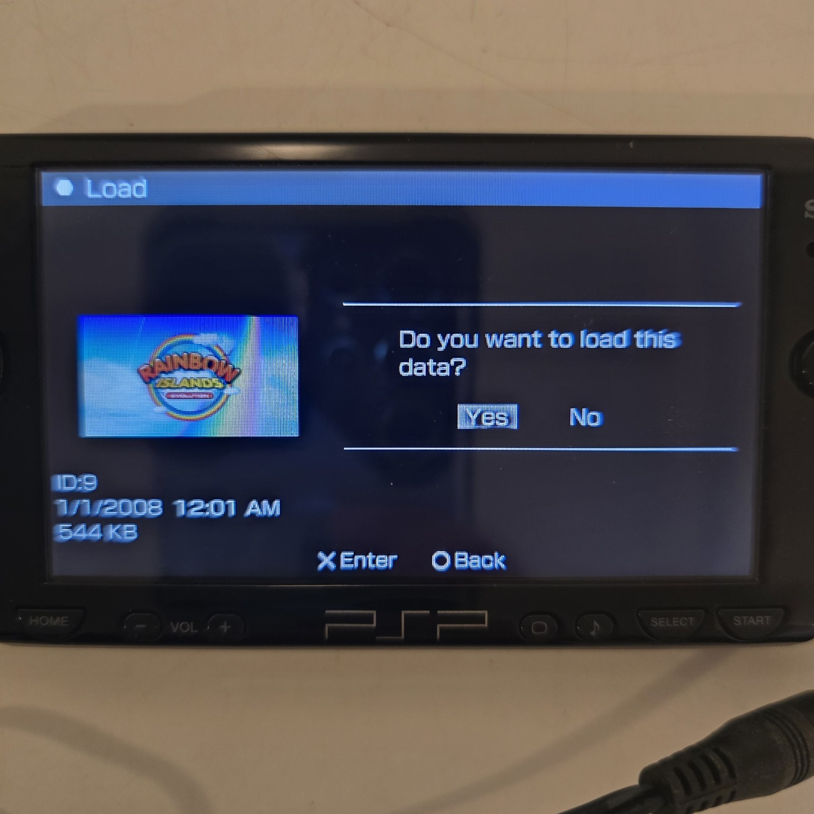 Sony PSP 2001 Black Needs Battery And Cover Game Case 1 Game No Power Cable