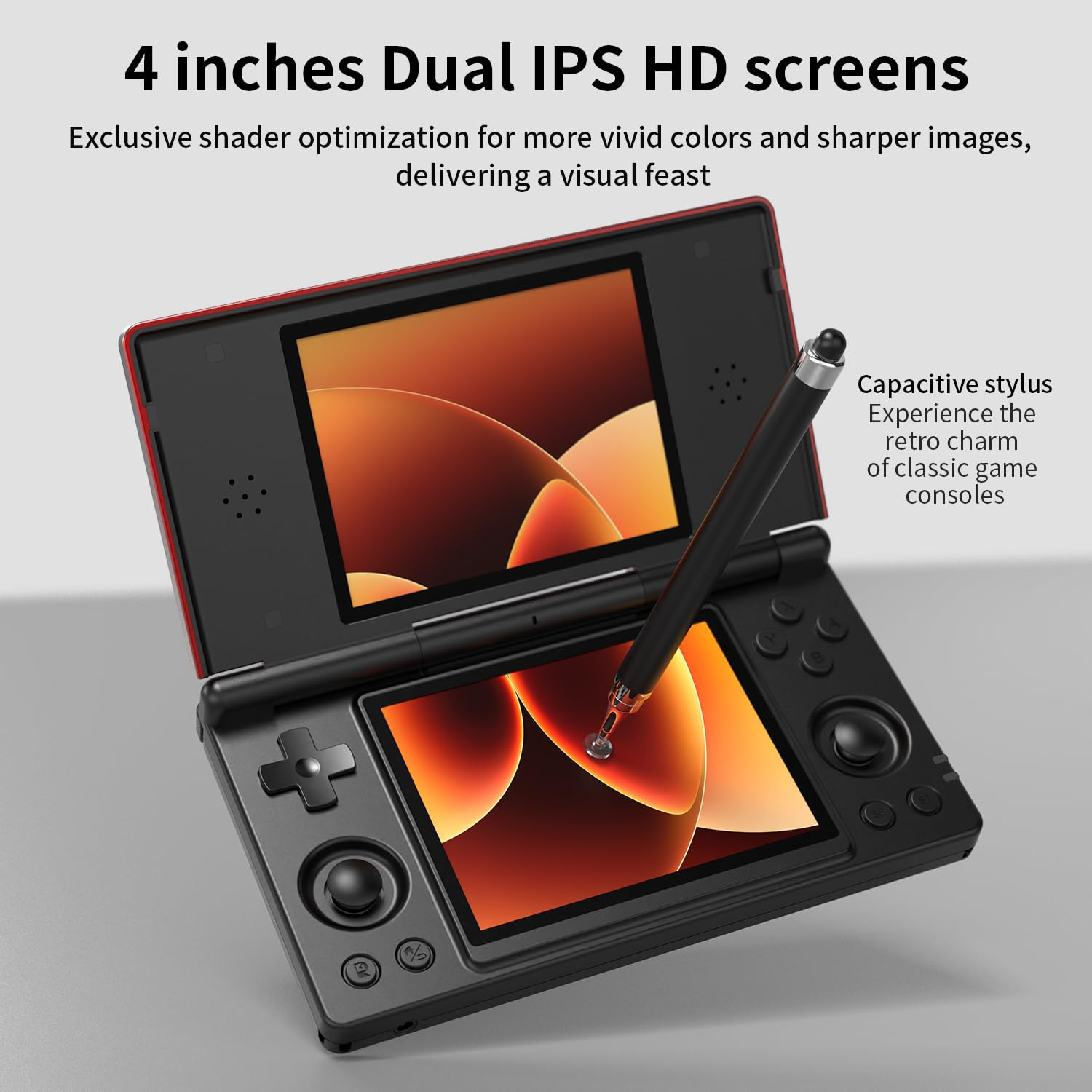 RG DS Foldable Handheld Game Console RK3568 Anbernic RG DS Android 14 System Two