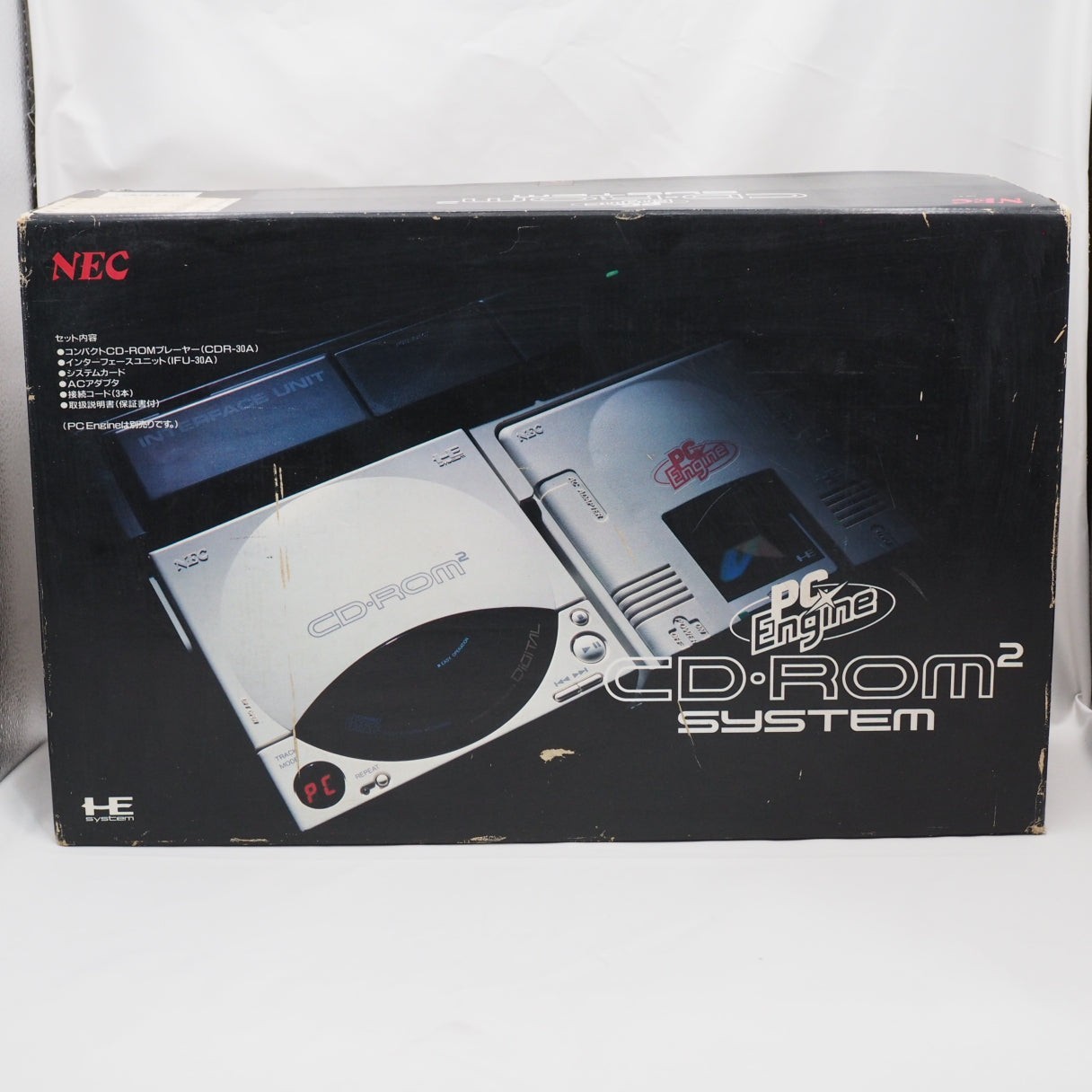 NEC PC Engine INTERFACE UNIT IFU-30 CD-ROM² Console System Boxed Tested Working