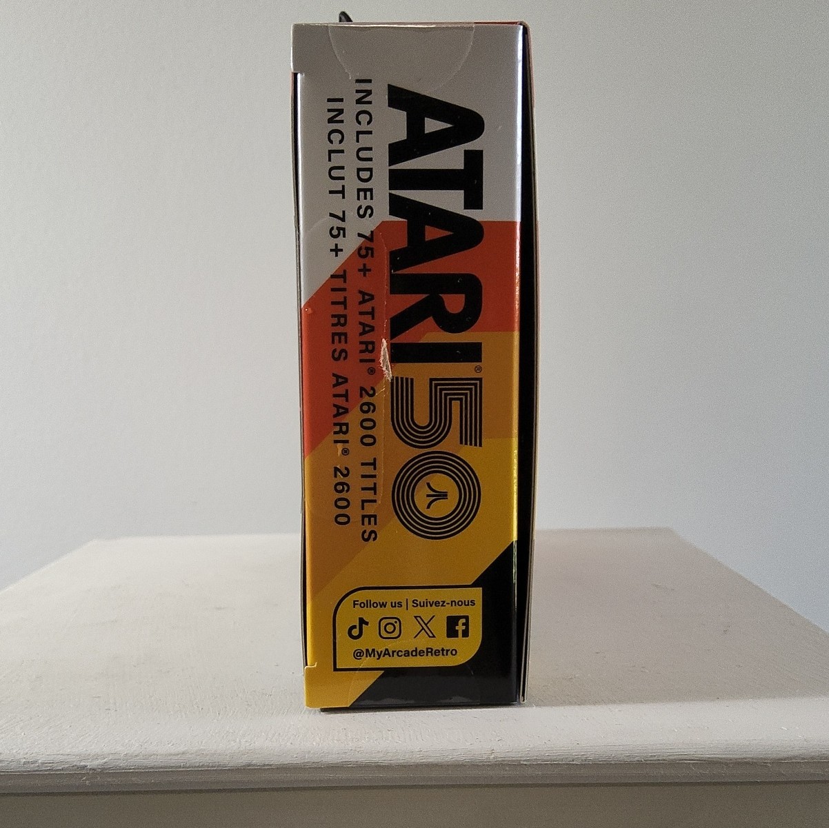 My Arcade Pocket Player Pro Atari 50th Handheld, 100 Built-In Games, USB-C
