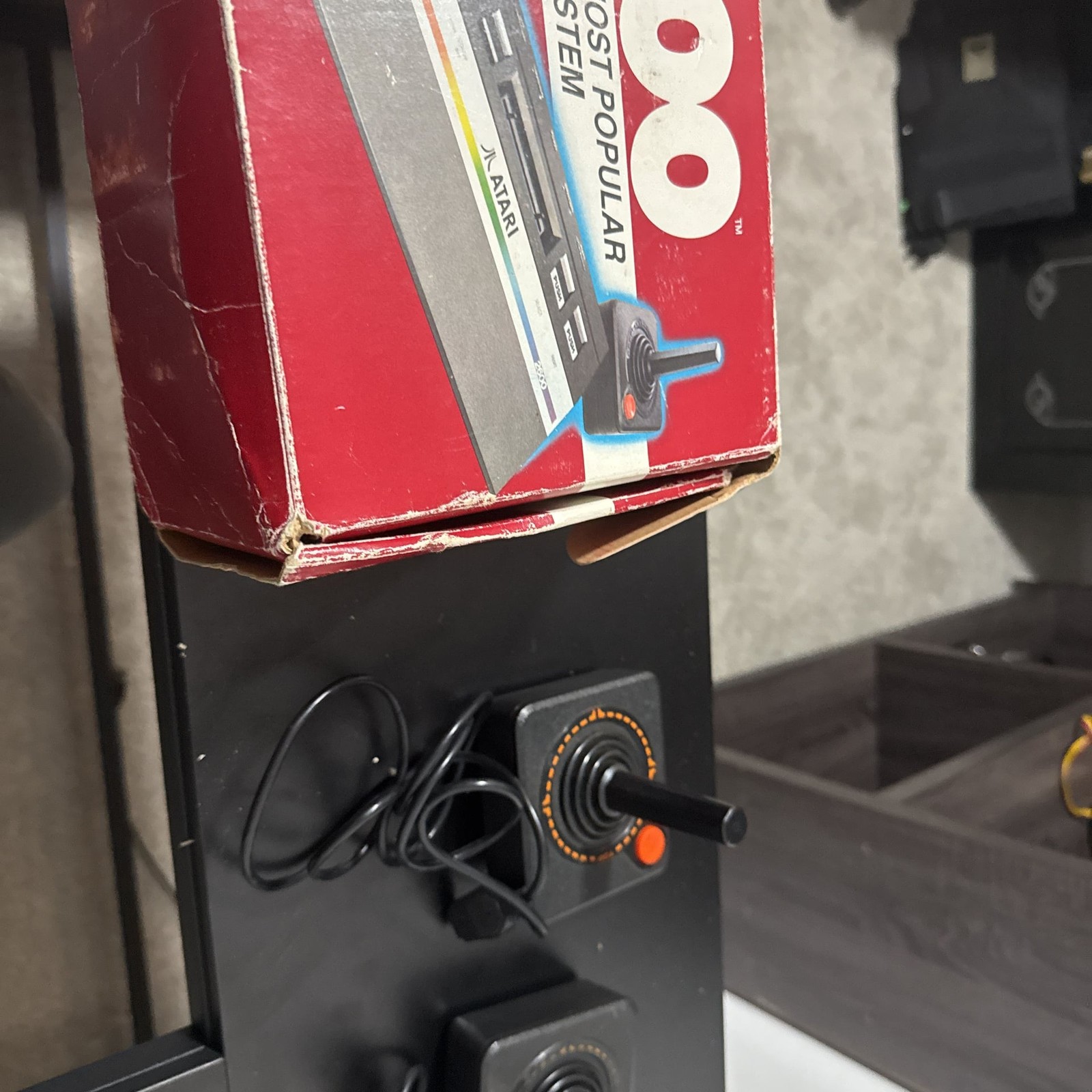 ATARI 2600 1987 Release Compact Junior Console system Original Box