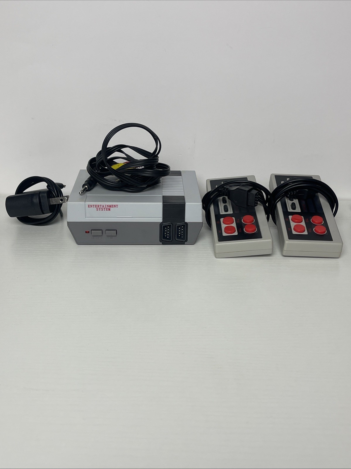 Nintendo Mini Classic NES-001 Video Game Console-Gray W/ Controllers – READ DESC