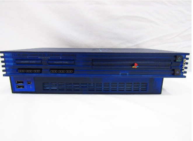 【excellent】SONY PS2 Playstation2 console ocean blue SCPH-37000 From Japan