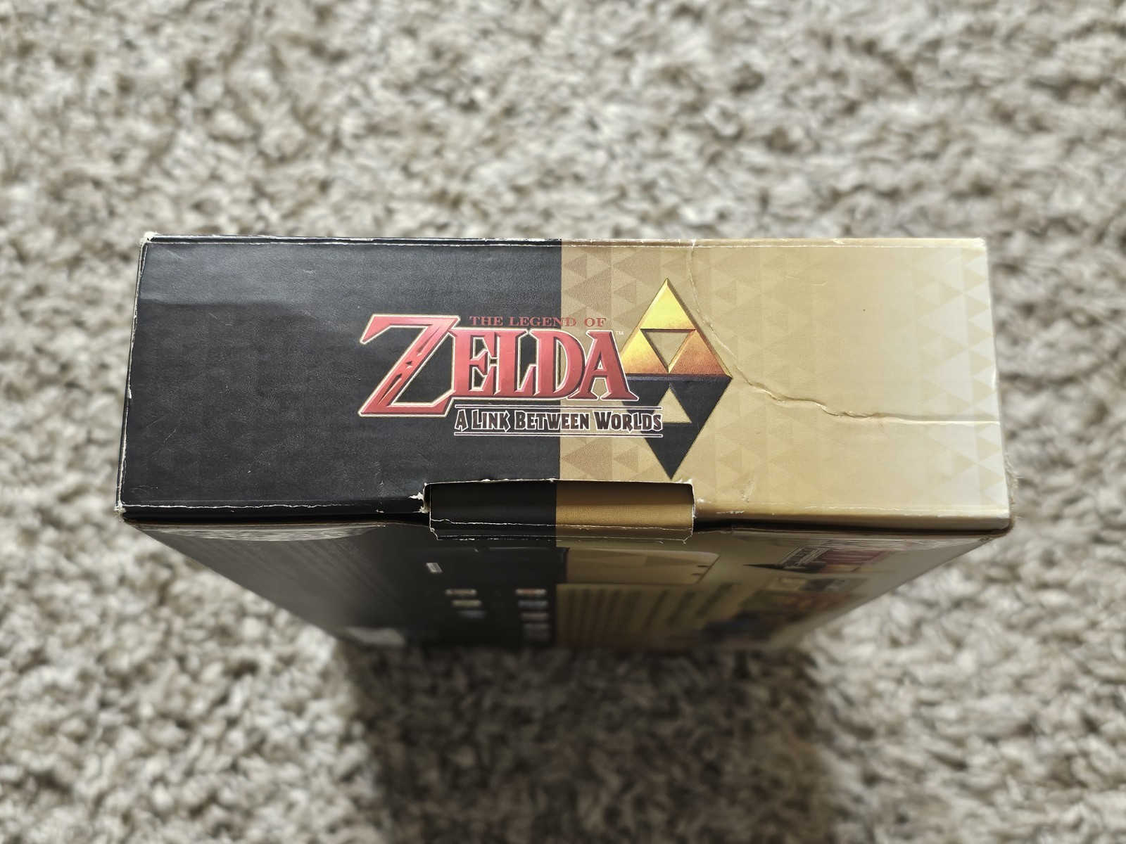 Legend Of Zelda Link Between Worlds Nintendo 3DS XL Limited Edition Console CIB