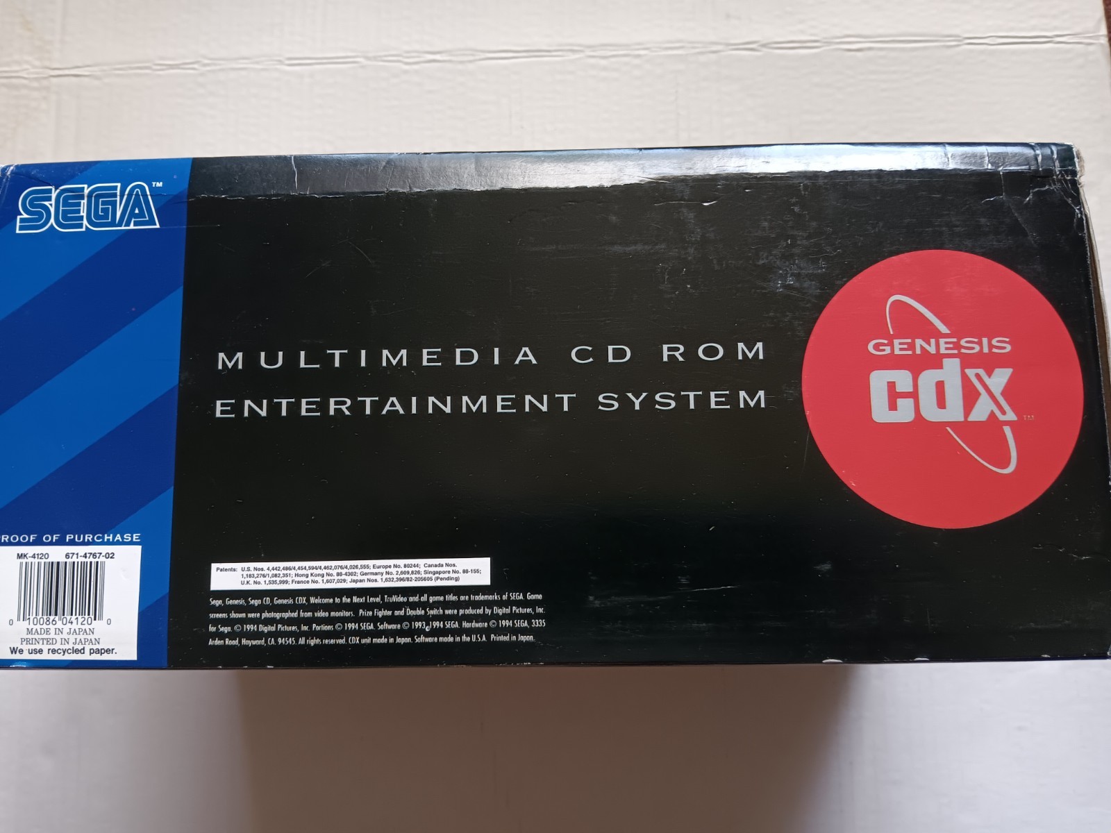 Sega genesis CDX lot, CDX console, 32X, games.