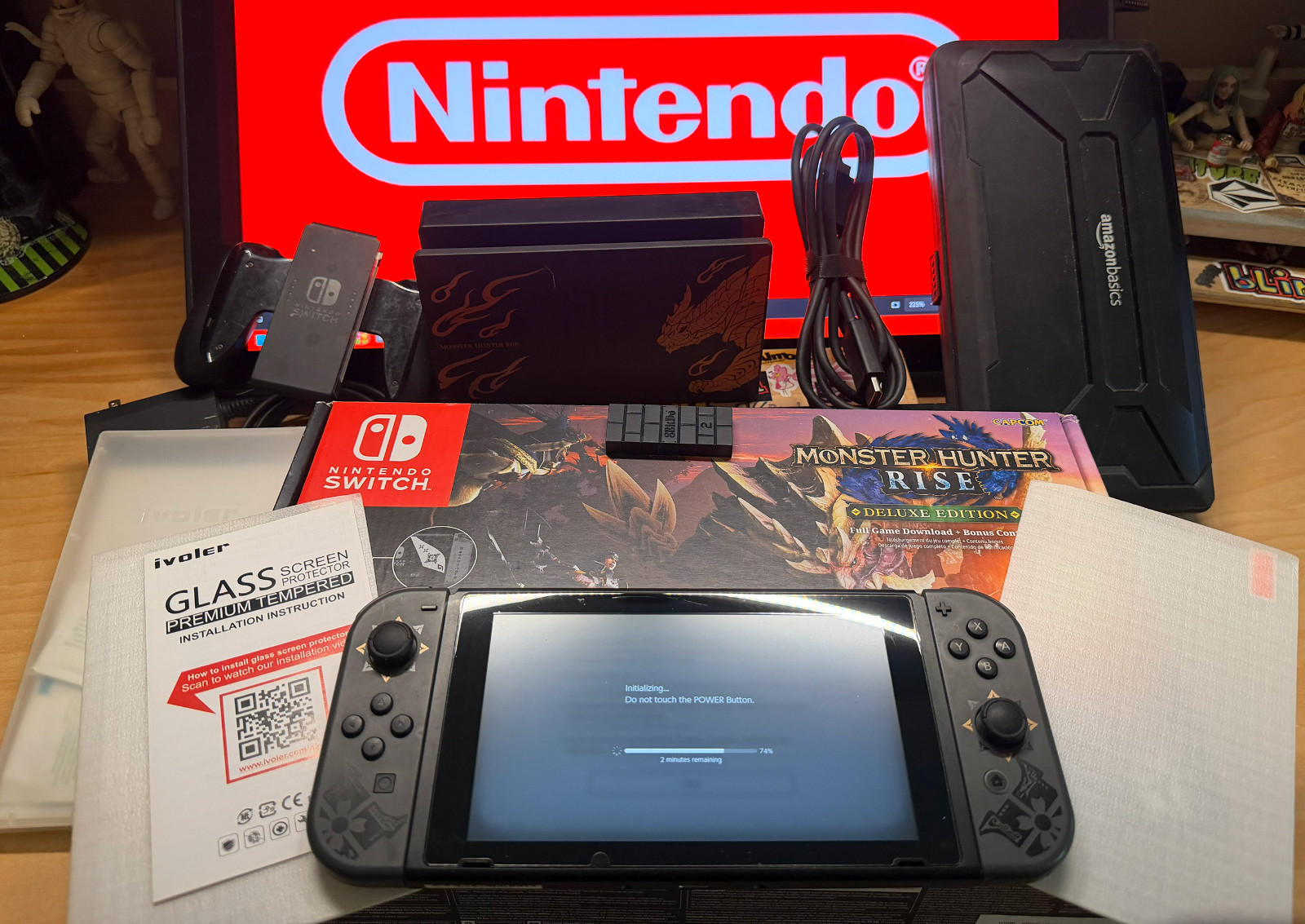 Nintendo Switch Monster Hunter Rise Special Edition w Extras