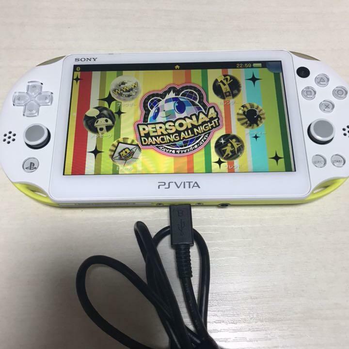 Sony PlayStation PS Vita Persona 4 Dancing All Night Crazy Box Game Console Used