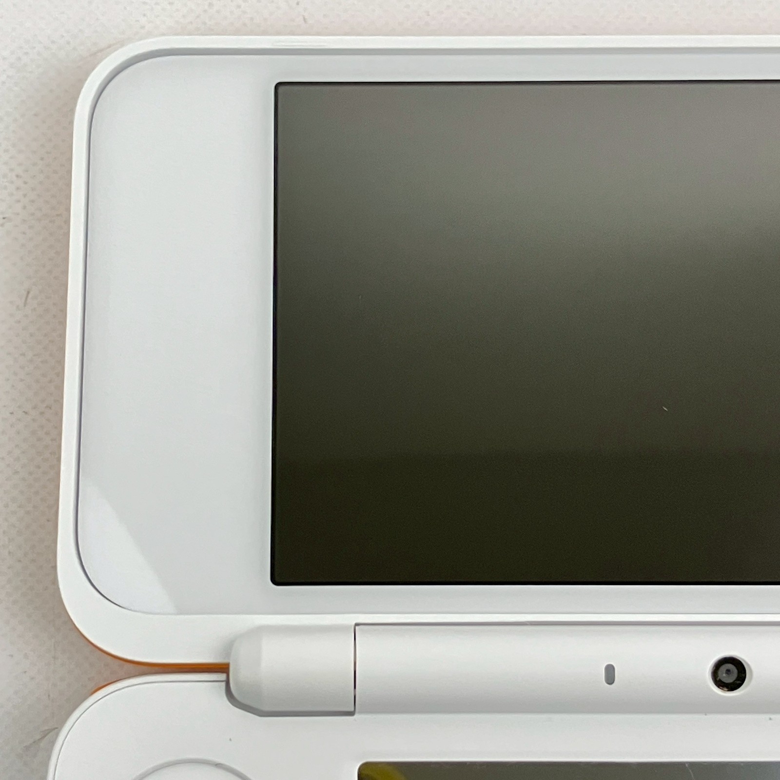 Nintendo new 2DS LL XL White Orange S Rank Console Only Japanese Only 655