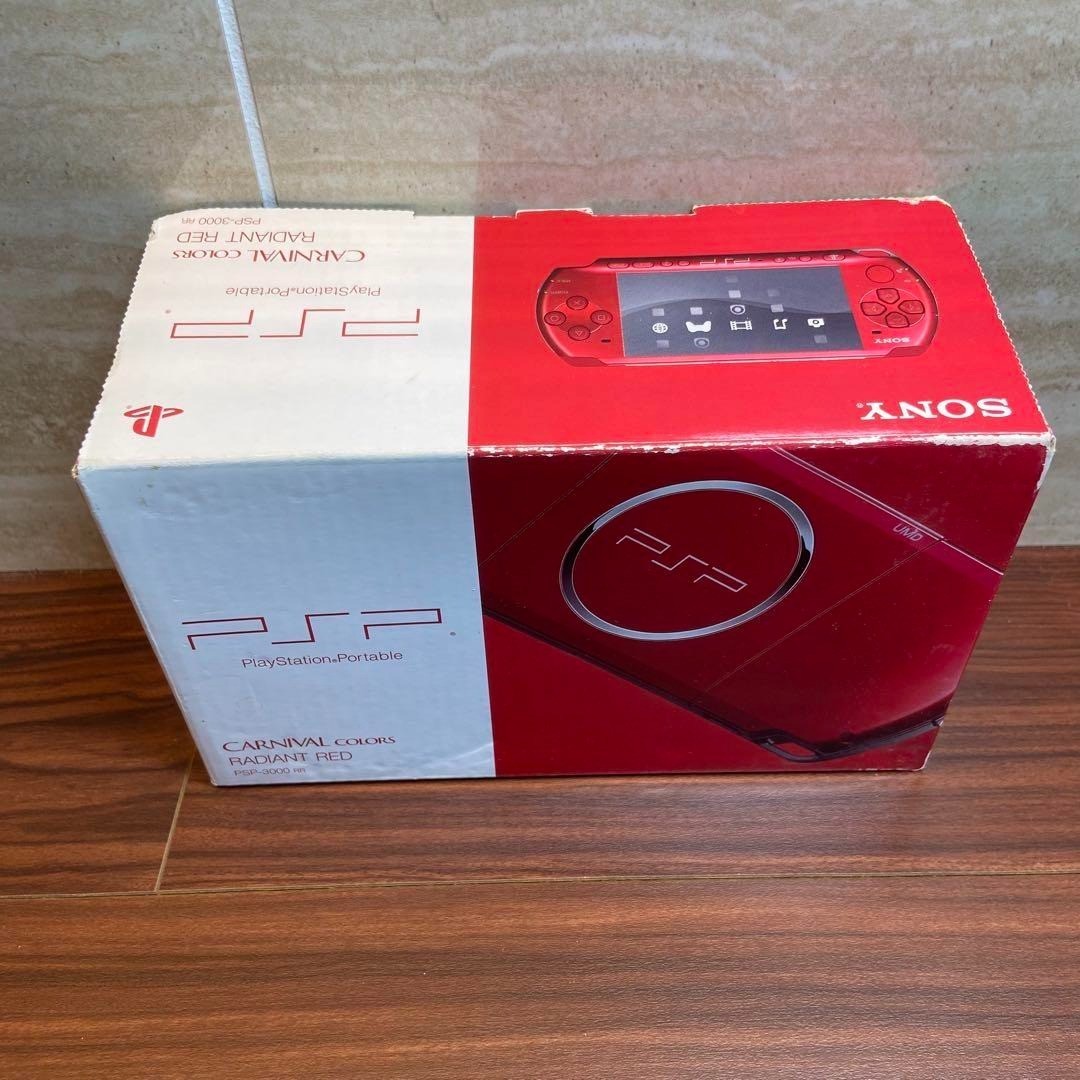 PSP PSP3000 Console Radiant Red 3994 From Japan