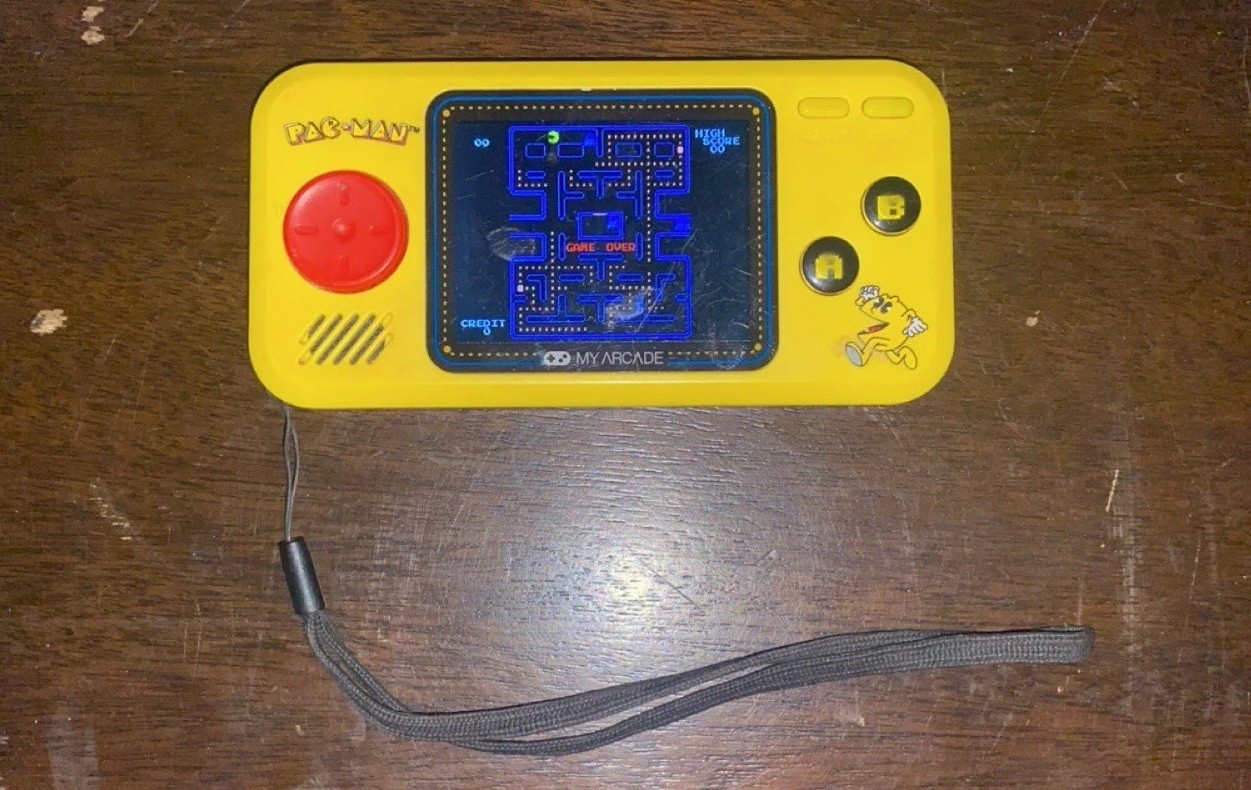 Retro PAC-MAN Handheld – Game Console – TESTED & WORKING – Great Condition!!