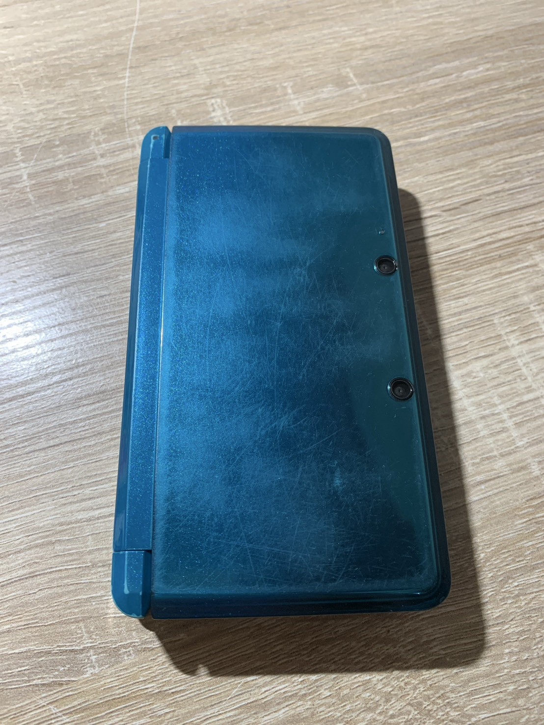 0689 Nintendo 3DS Aqua Blue Normal TESTED 290g