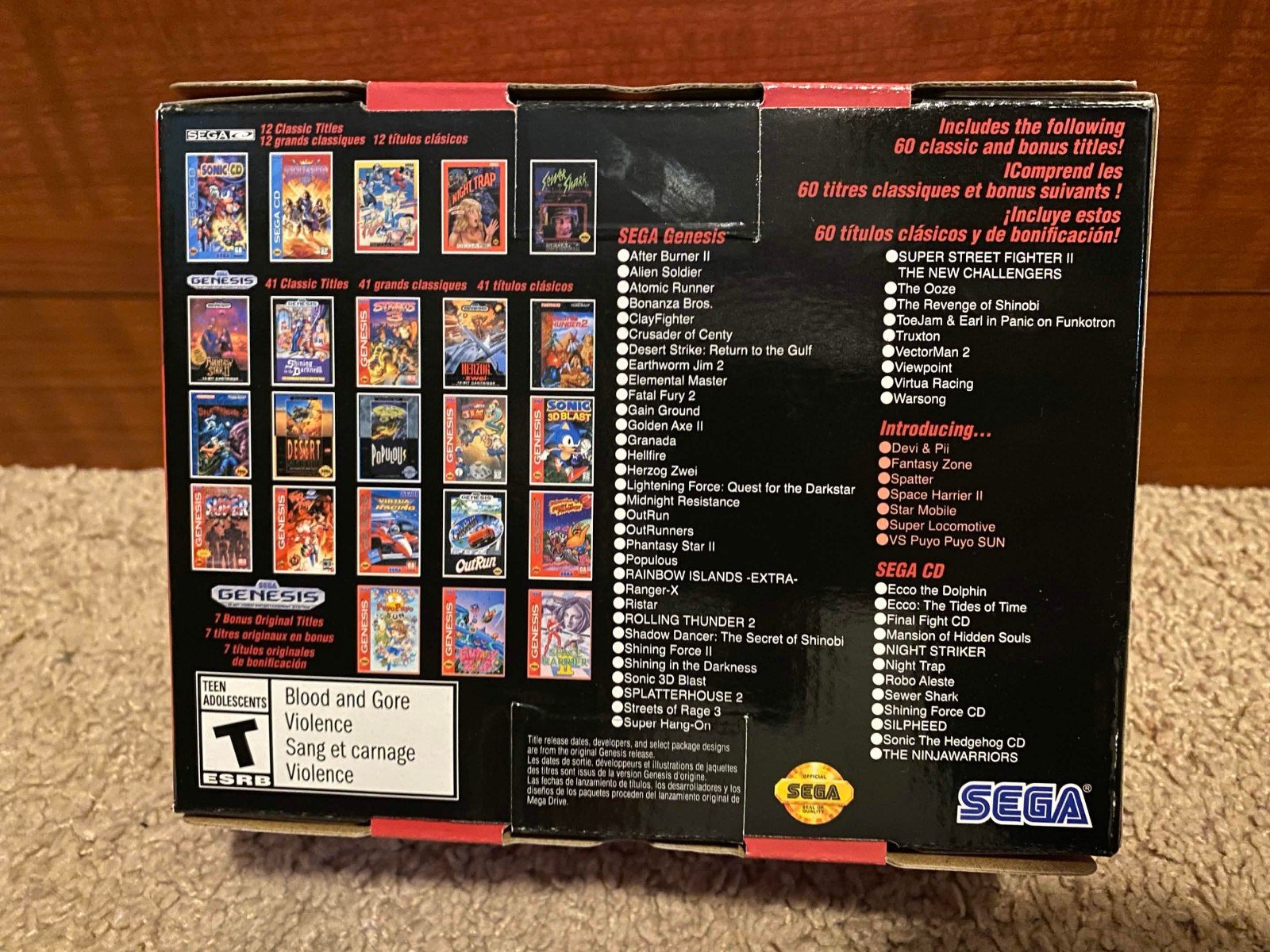 Sega Genesis Mini 2 Console (60 Games, controller, HDMI & power) North America